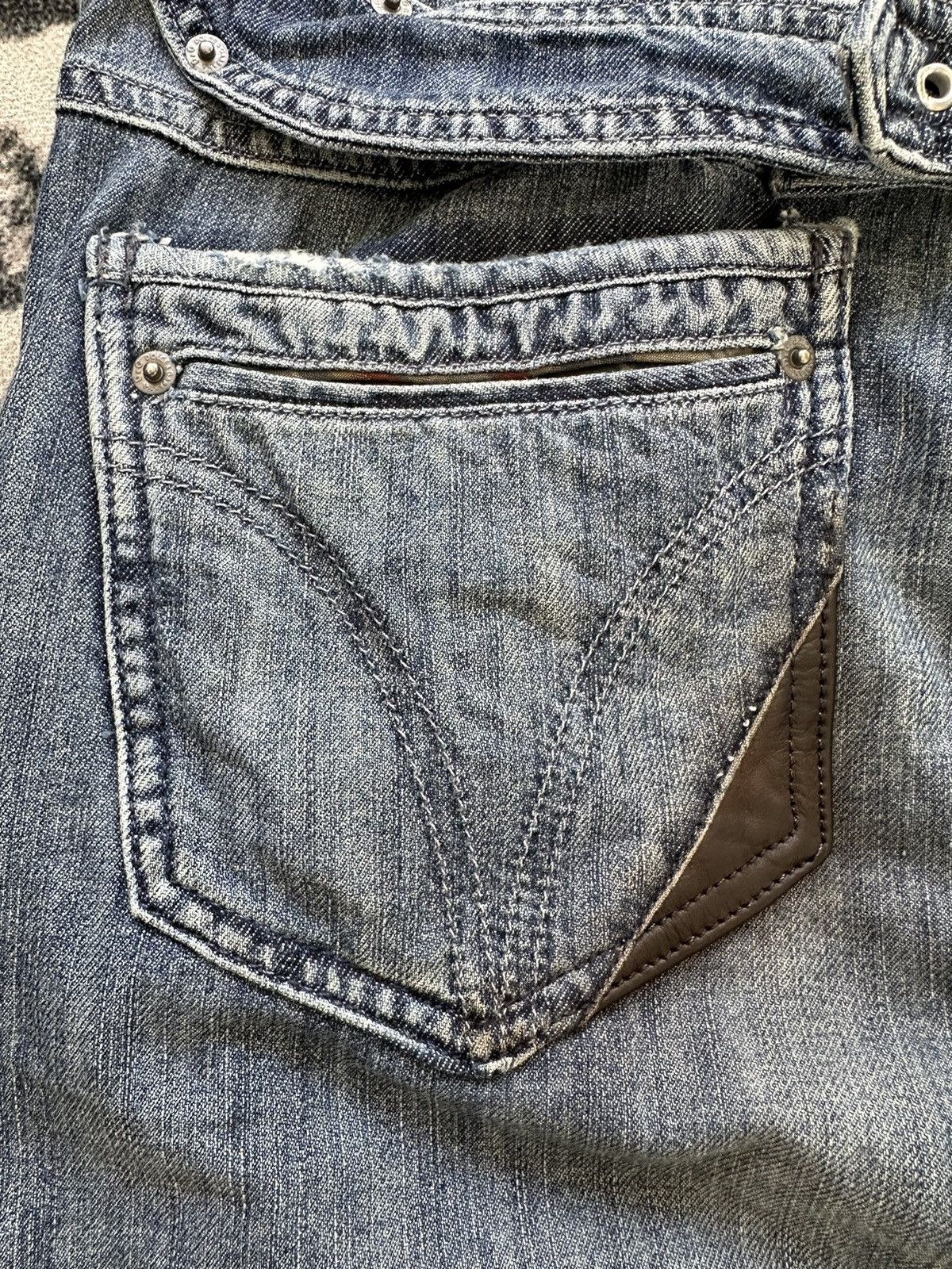 Dolce & Gabbana SS2007 D&G cummerband denim buckle back Size US 32 / EU 48 - 7 Thumbnail