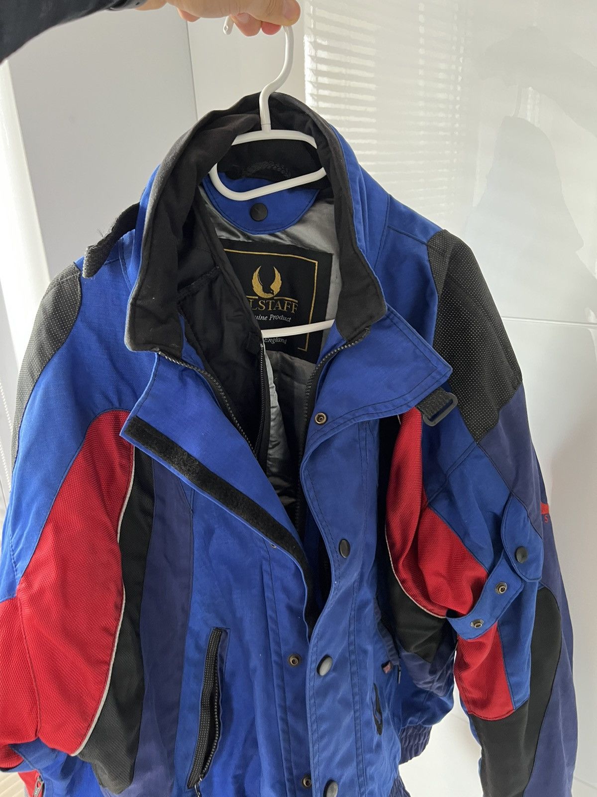 Belstaff Vintage Racing Belstaff 90s 2 in 1 Cordura Big Logo Jacket Size US L / EU 52-54 / 3 - 8 Thumbnail