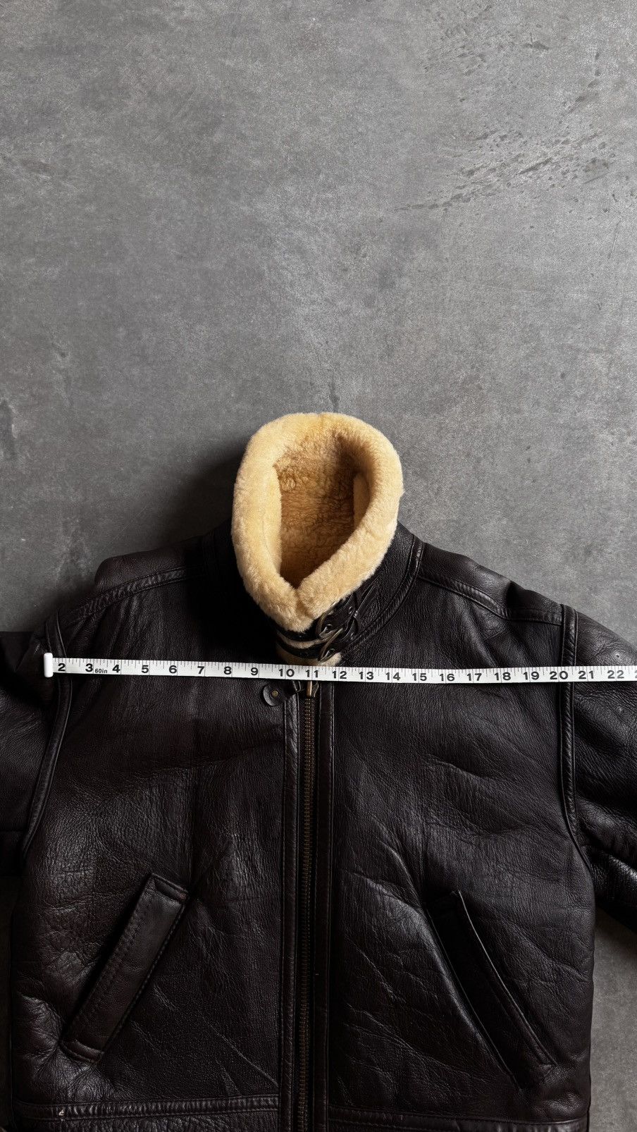 Other VINTAGE B-3 JACKET US AIRFORCE SHEEPSKIN Size US L / EU 52-54 / 3 - 14 Thumbnail