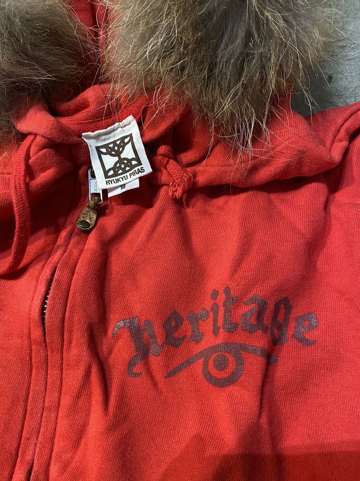 Le Grande Bleu (L.G.B.) Fur hoodie japanese brand ryukyu piras poem Size US M / EU 48-50 / 2 - 8 Thumbnail