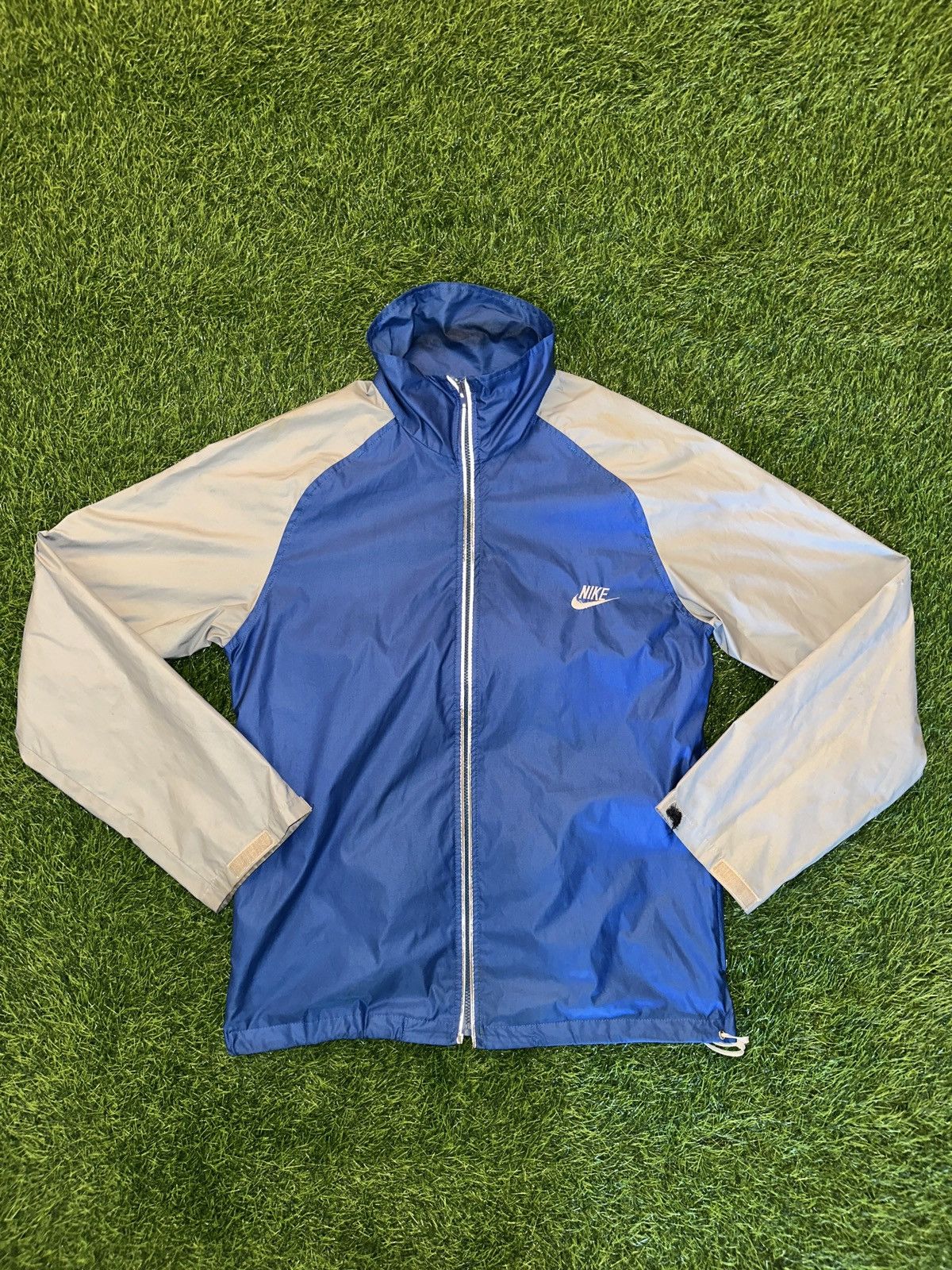 Vintage nike blue tag athletic track jacket size small