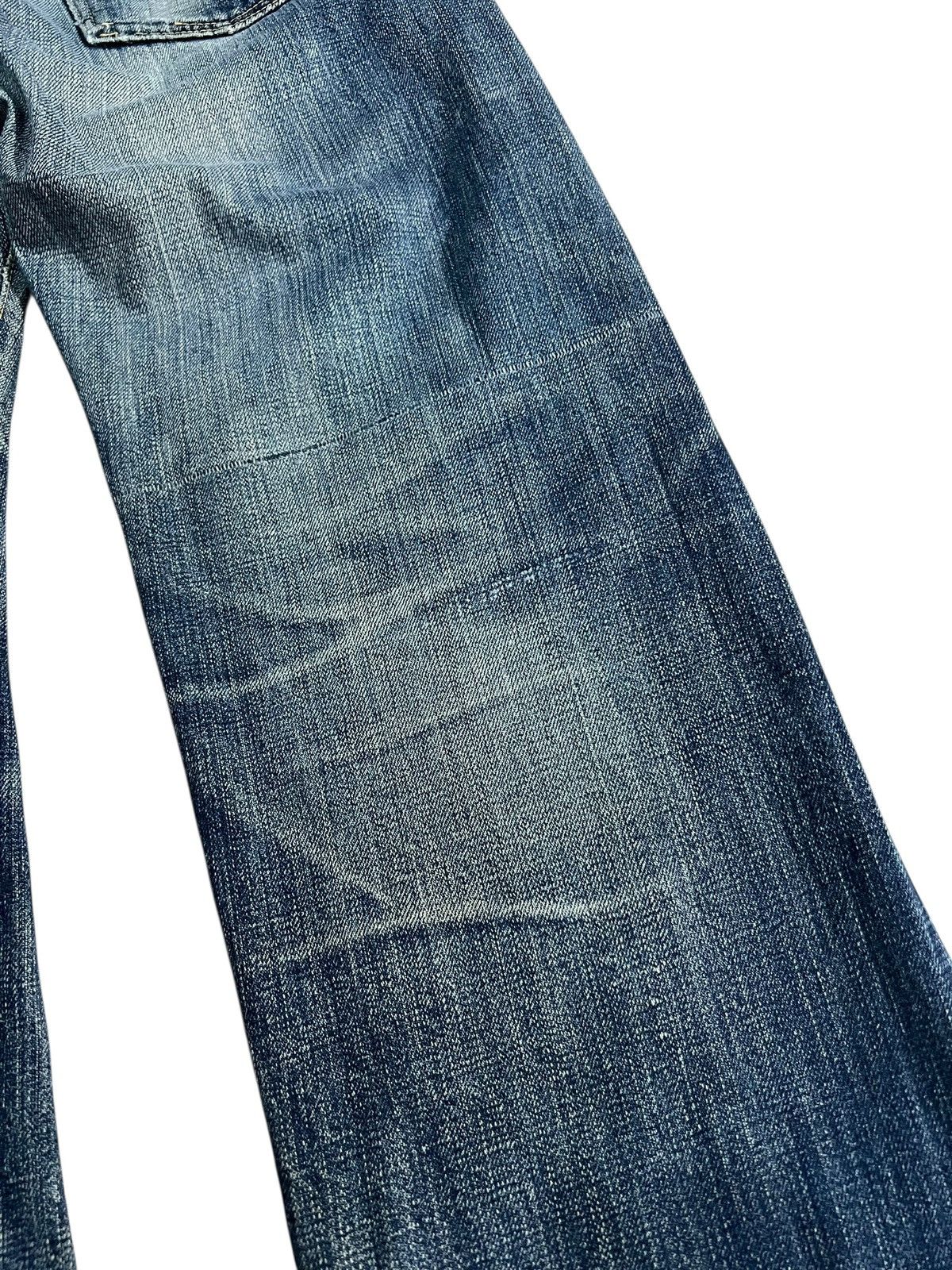 OMNIGOD Vintage Selvedge Omnigod Distress Faded Jean Size US 29 - 14 Thumbnail