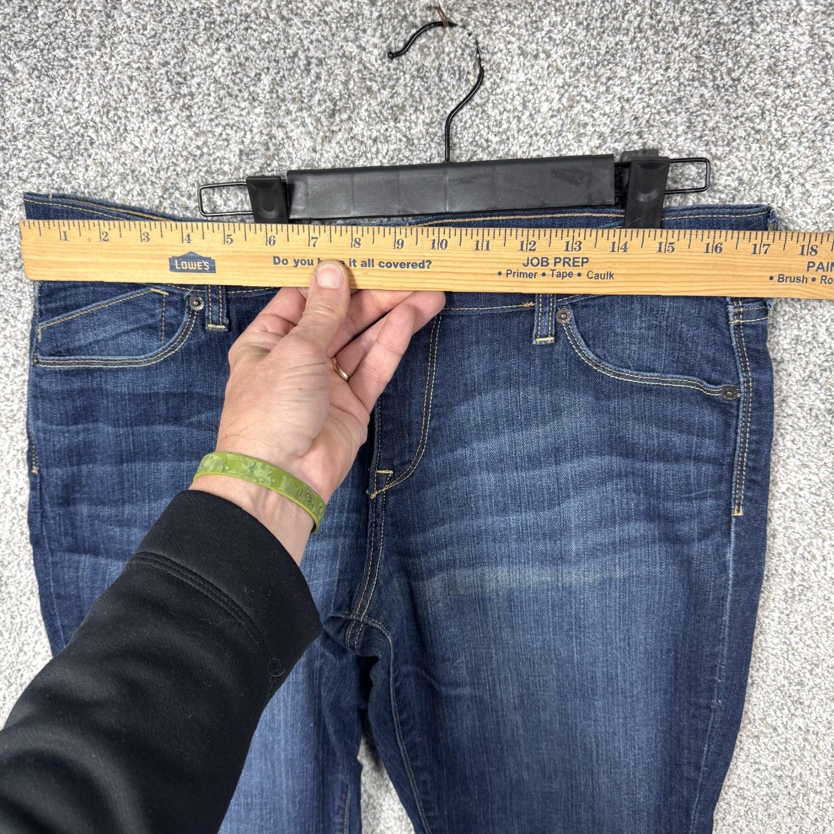 Old Navy VINTAGE? No, Old Navy The Flirt Jeans Womens 10 Tall Blue Mid Rise Bootcut Stretch Denim Jeans Size 32" / US 10 / IT 46 - 2 Thumbnail