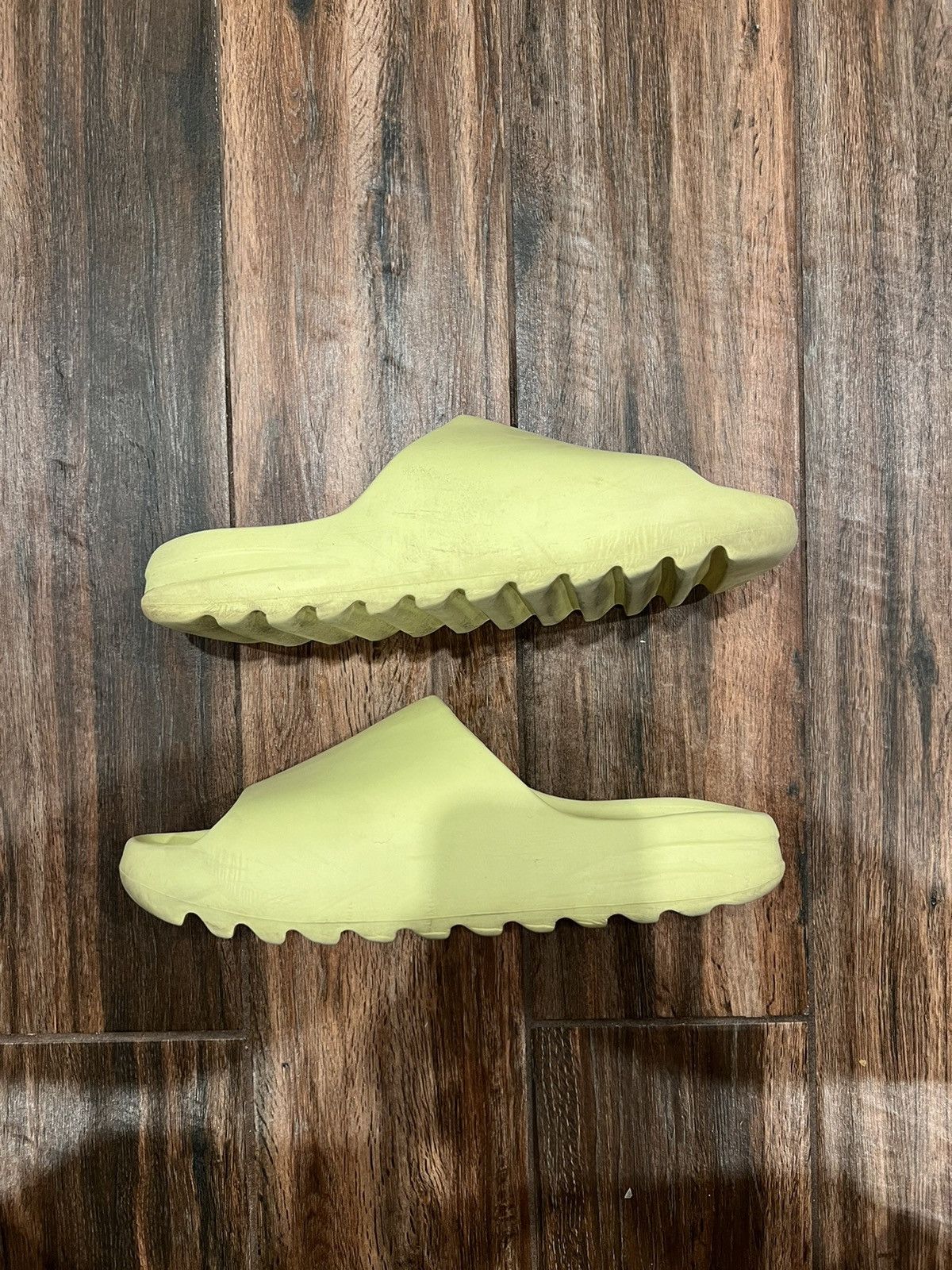 Adidas Yeezy Slides ‘Glow Green’ Size US 13 / EU 46 - 2 Thumbnail