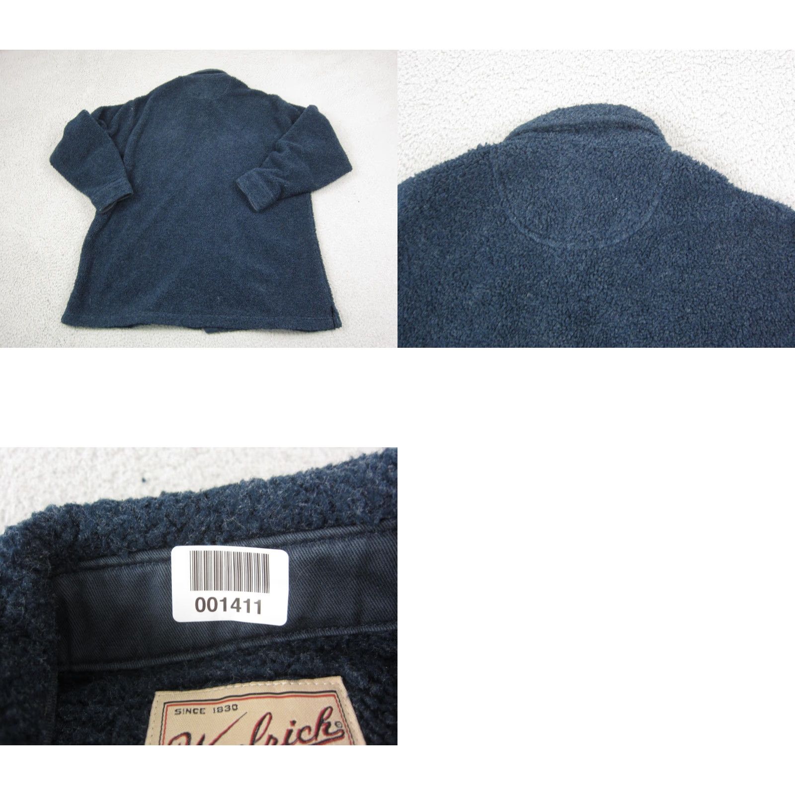Vintage VINTAGE Woolrich Shirt Mens L Blue Fleece Sherpa Western Made in USA 90s Button-Up Casual Woolrich Shirt Mens L Blue 90s Western Button-Down Collared Size US L / EU 52-54 / 3 - 9 Thumbnail