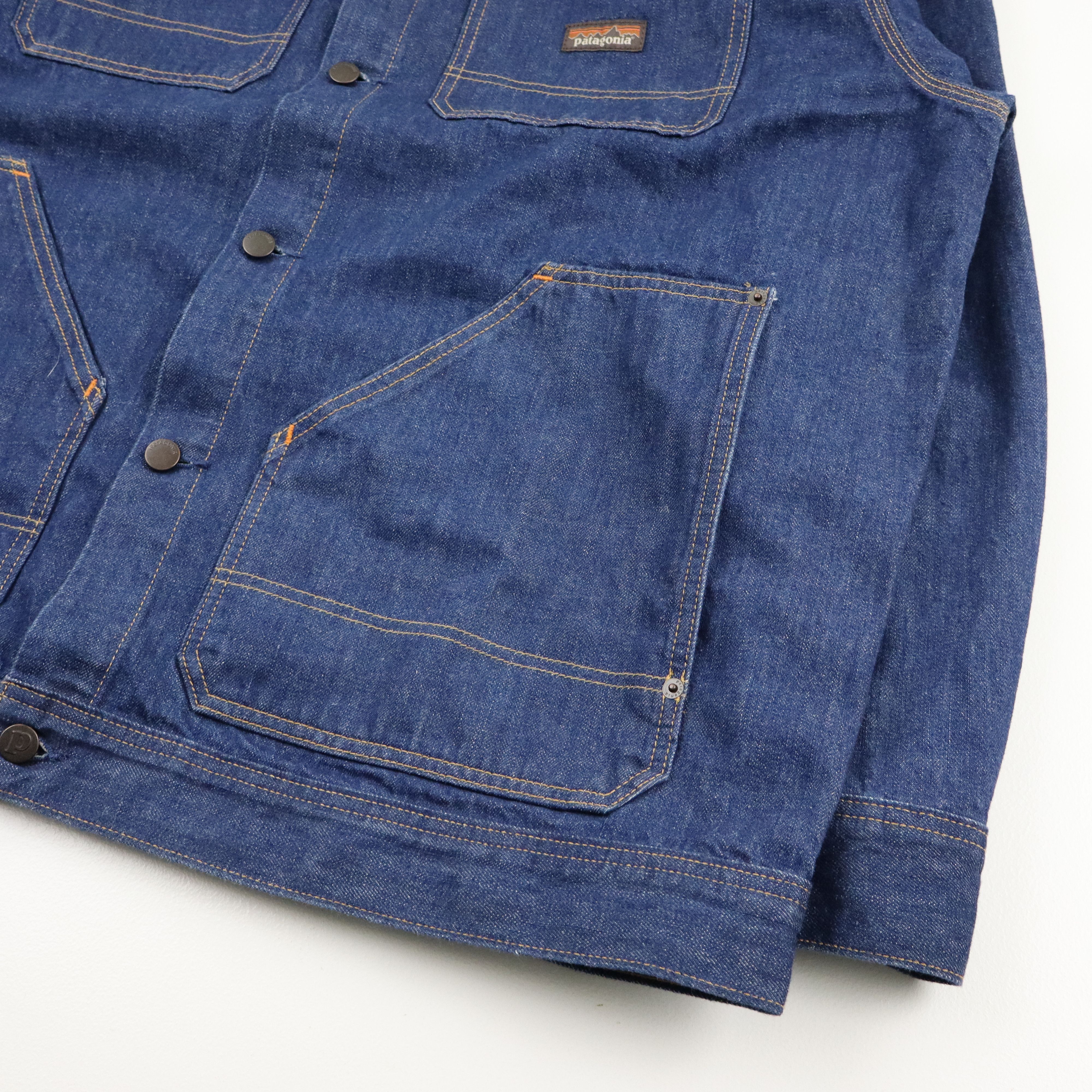 Patagonia Deadstock Patagonia Steel Forge Dyneema Chore Denim Jacket Size US XXL / EU 58 / 5 - 4 Thumbnail