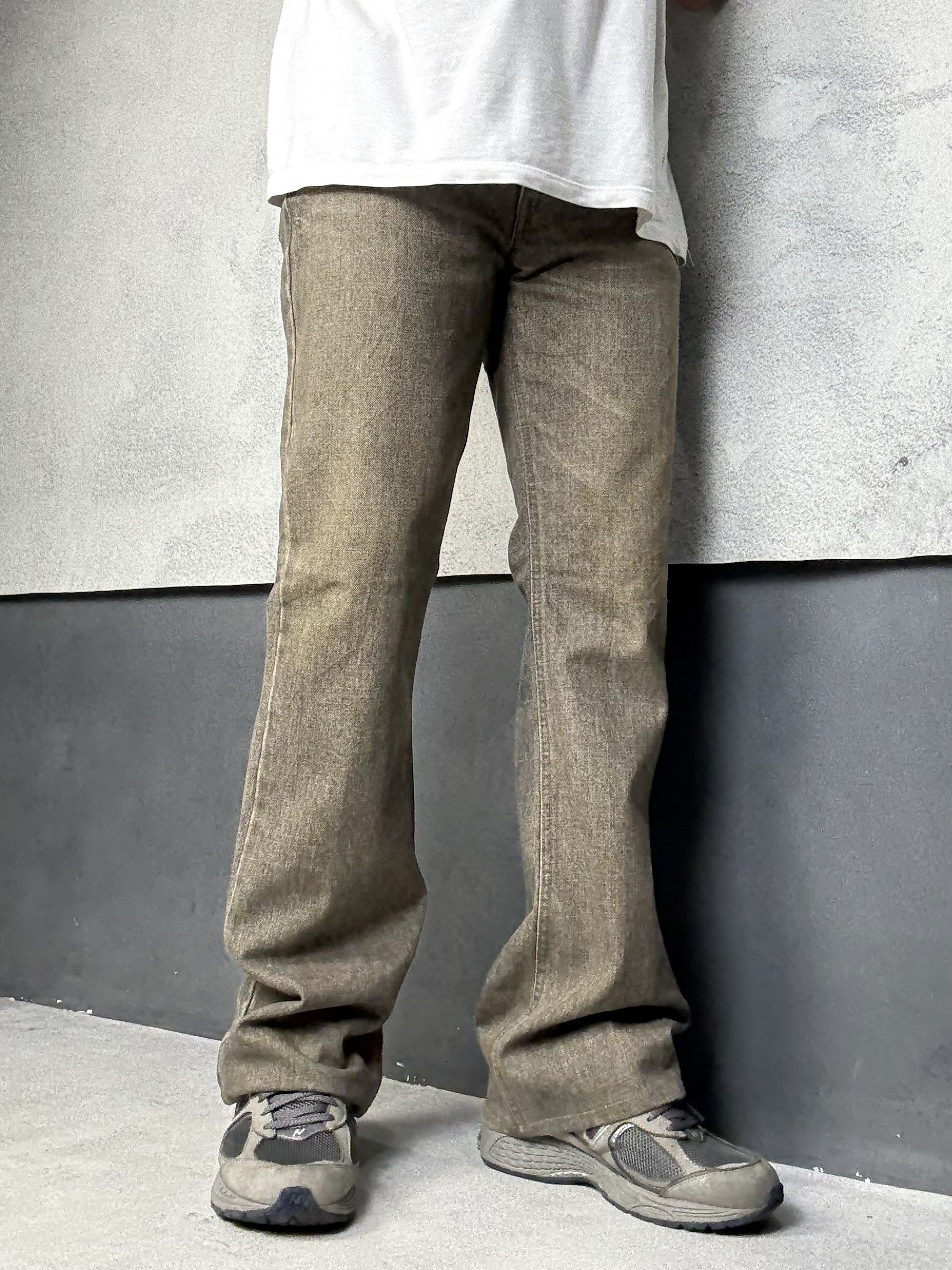 Japanese Brand Bobson Chessking Bootcut Jeans Size US 33 - 3 Thumbnail