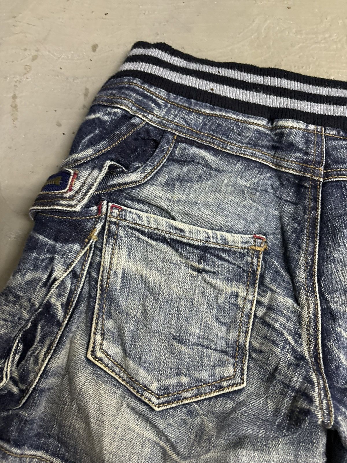 If Six Was Nine RNA H Naoto Acid Wash Japanese brand Denim shorts Size 30" / US 8 / IT 44 - 10 Thumbnail