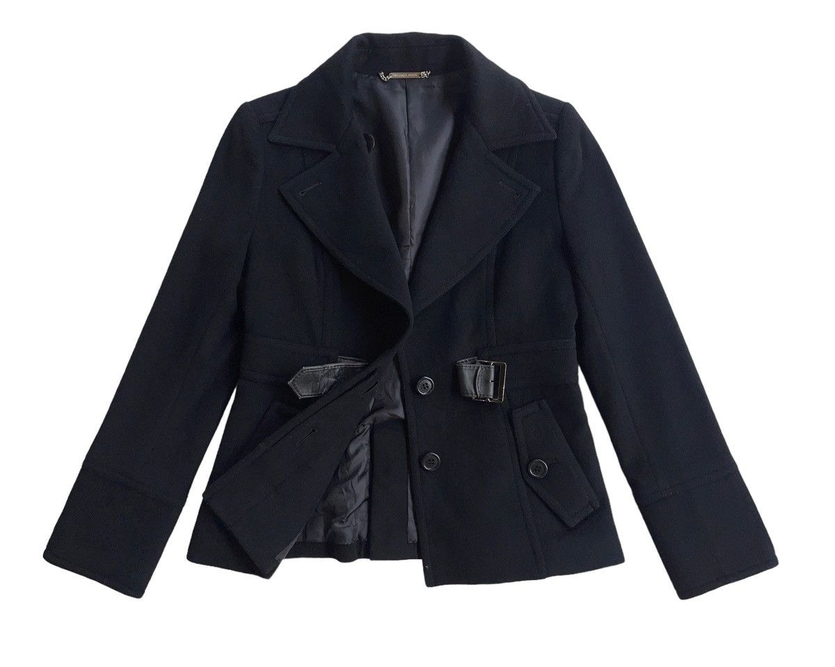 Michael Kors Michael Kors Wool Belted Coat Size S / US 4 / IT 40 - 3 Thumbnail