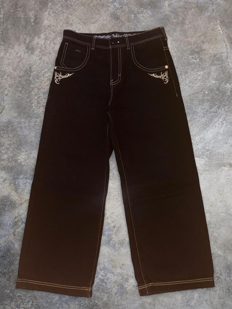 JNCO JNCO Karatz Jeans Jet Black 34x30 Size US 34 / EU 50 - 1 Thumbnail