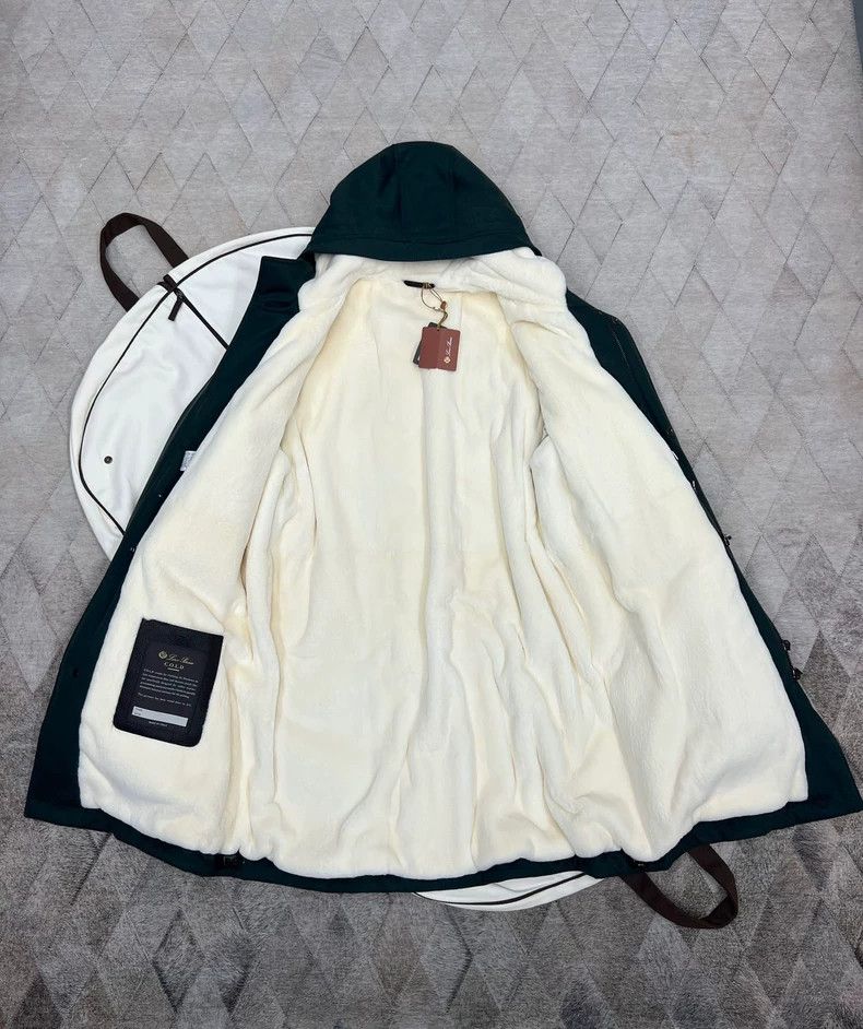 Loro Piana LORO PIANA A coat made of sheep and mink fur Size US L / EU 52-54 / 3 - 3 Thumbnail
