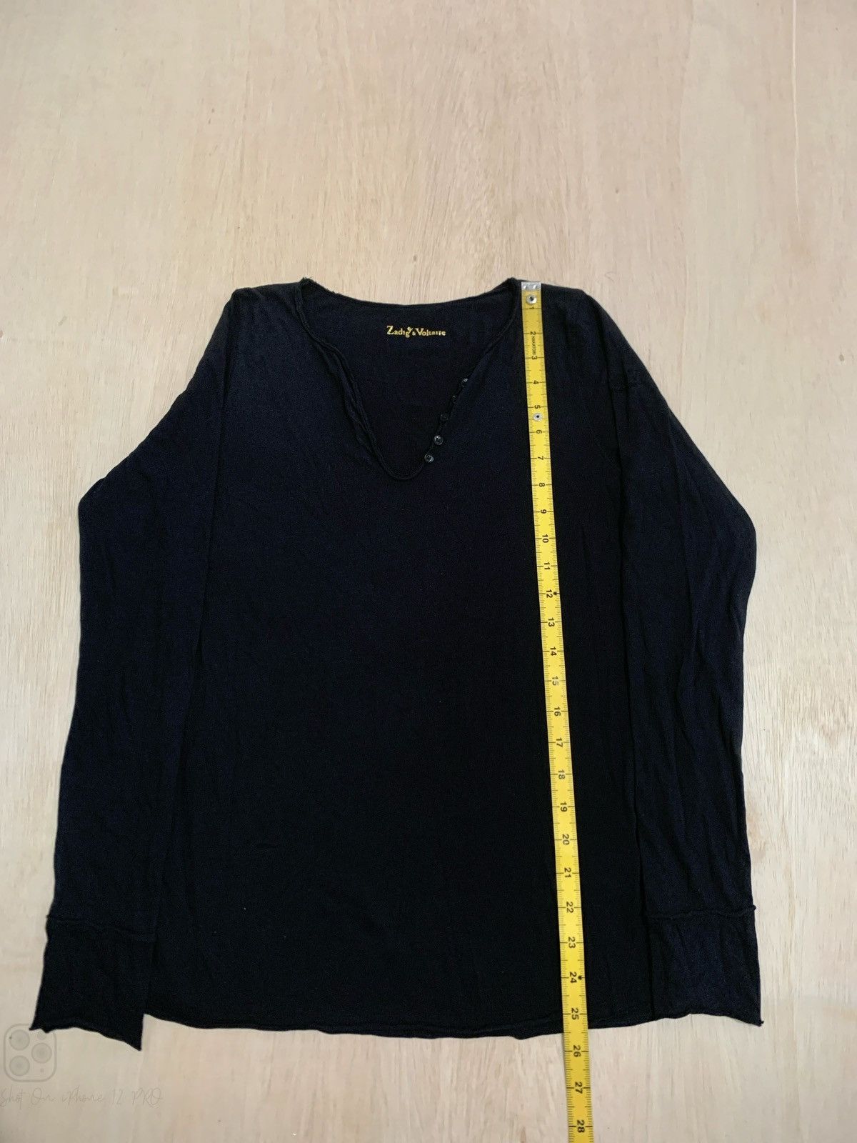 Hysteric Glamour × If Six Was Nine × Japanese Brand Zadig&Voltaire Guitar Ifsixwasnine Lgb style Longsleeve Size US M / EU 48-50 / 2 - 11 Thumbnail