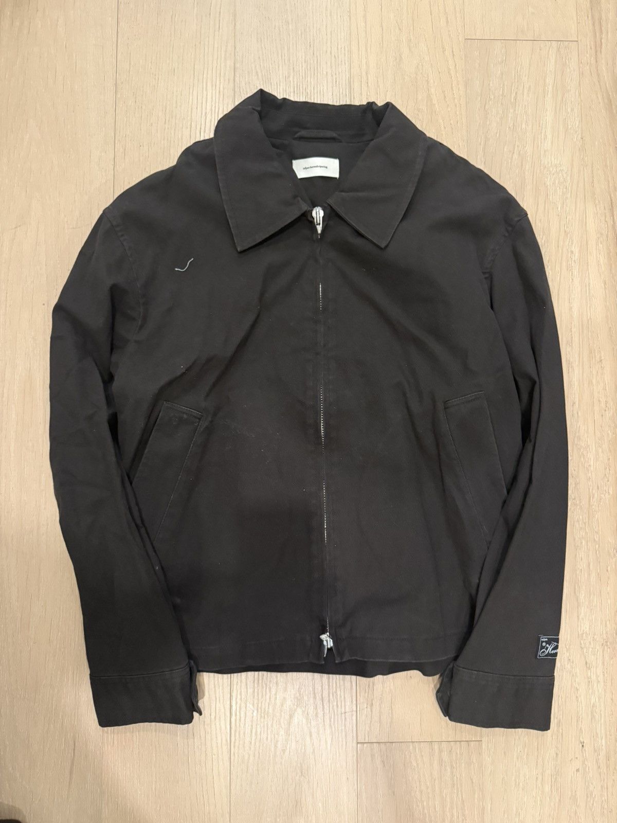 Mfpen mfpen - Work Jacket in Washed Black Twill Size US XL / EU 56 / 4 - 2 Thumbnail