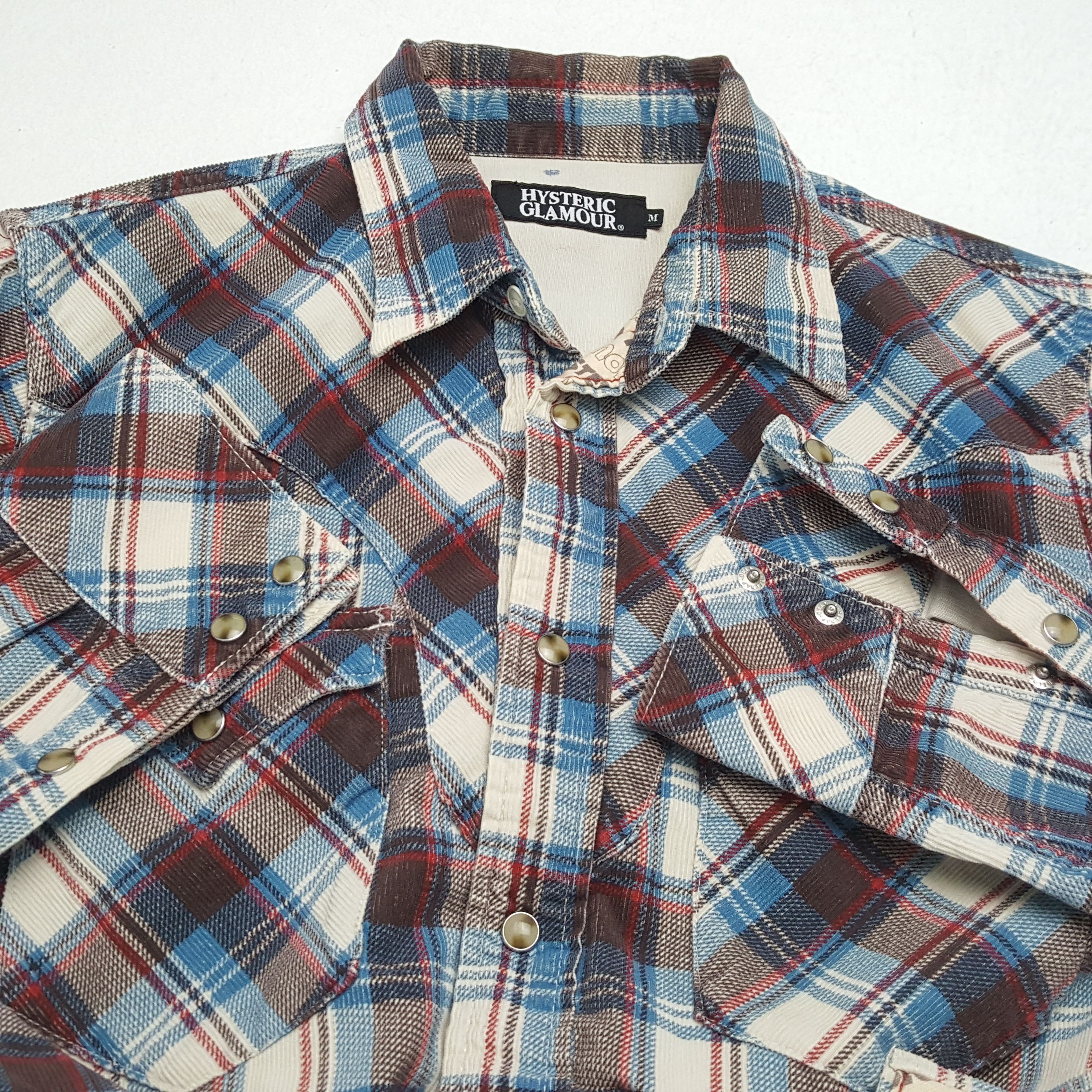Hysteric Glamour × Japanese Brand × Vintage Vintage HYSTERIC GLAMOUR Japanese Fashion Brand Shirts Size US M / EU 48-50 / 2 - 9 Thumbnail