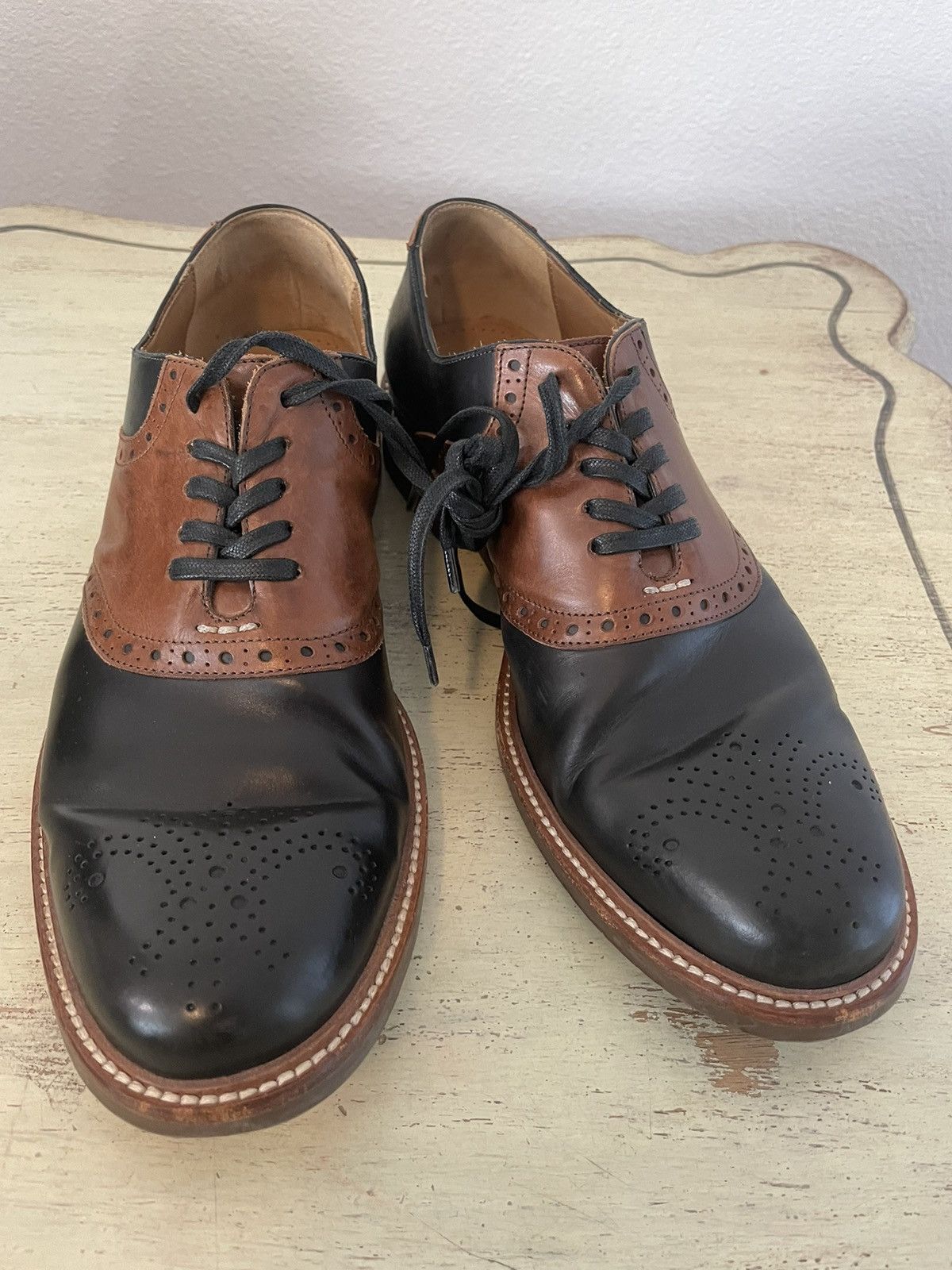 Cole Haan × Vintage Saddle Derby Size US 8 / EU 41 - 1 Thumbnail