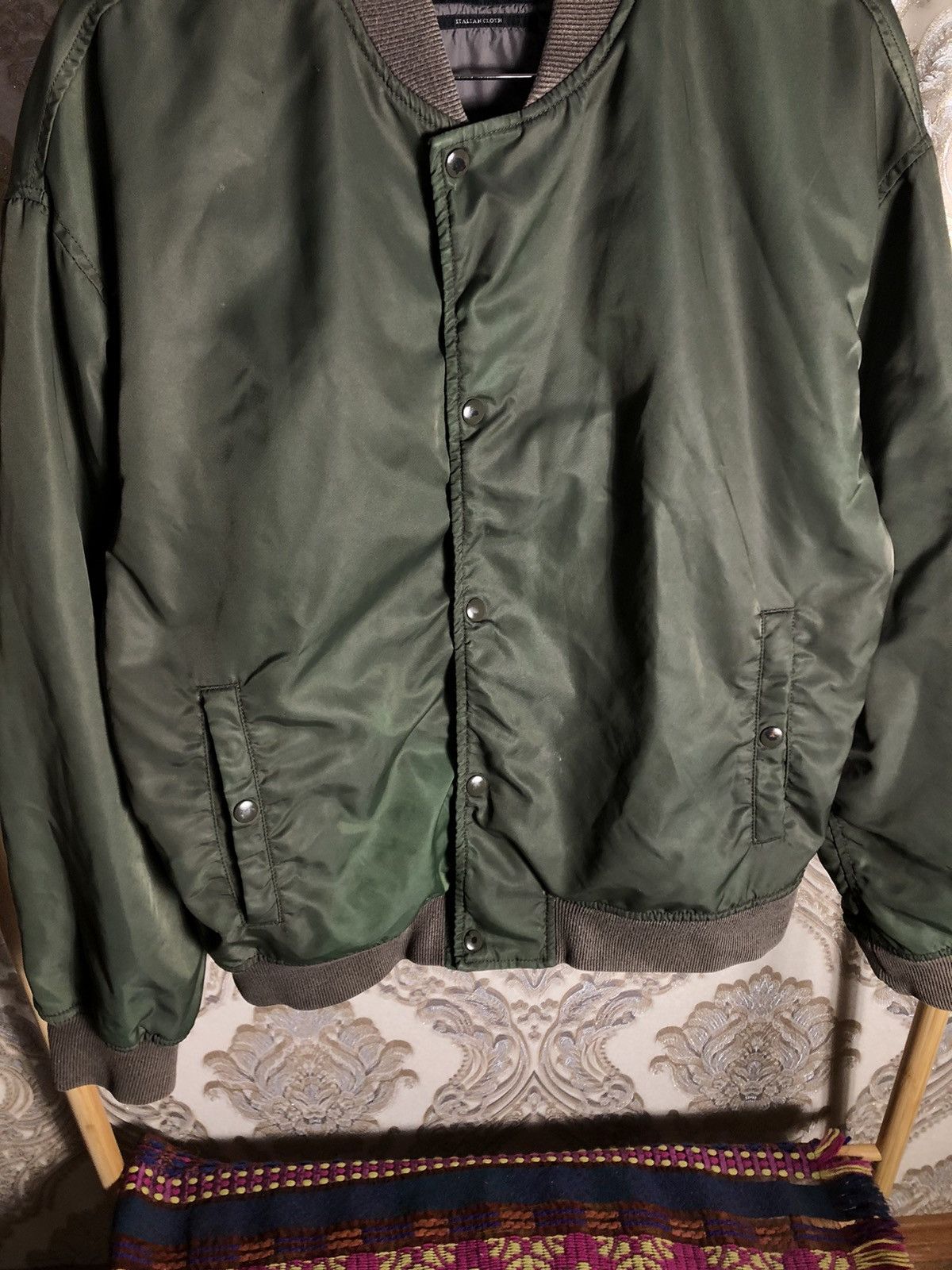 Allsaints × Vintage VERY RARE ALLSAINTS KITSON BOMBER NYLON JACKET JAPAN STYLE Size US L / EU 52-54 / 3 - 4 Thumbnail