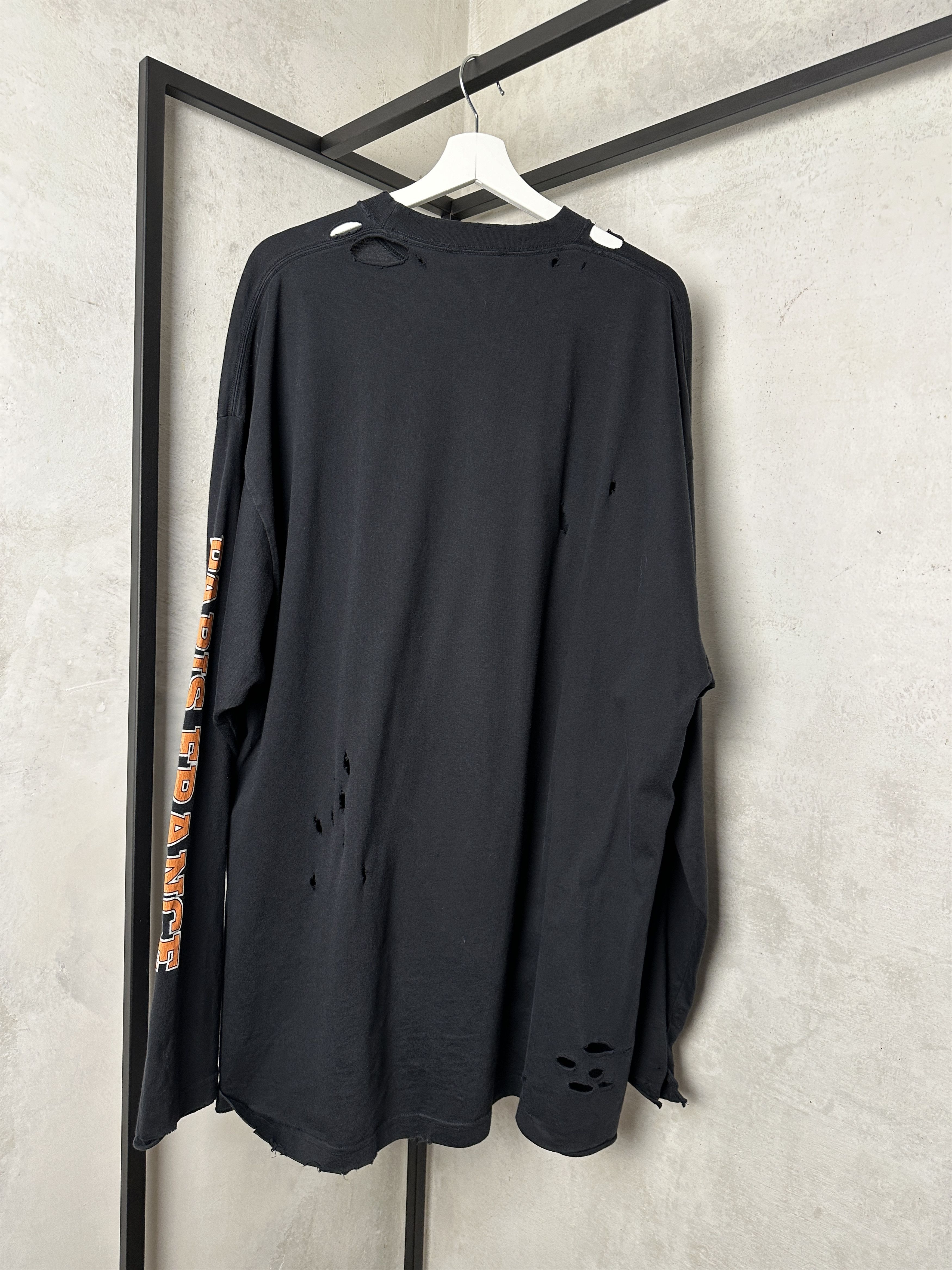Balenciaga MAISON BALENCIAGA LONG SLEEVE T-SHIRT OVERSIZED Size US L / EU 52-54 / 3 - 5 Thumbnail