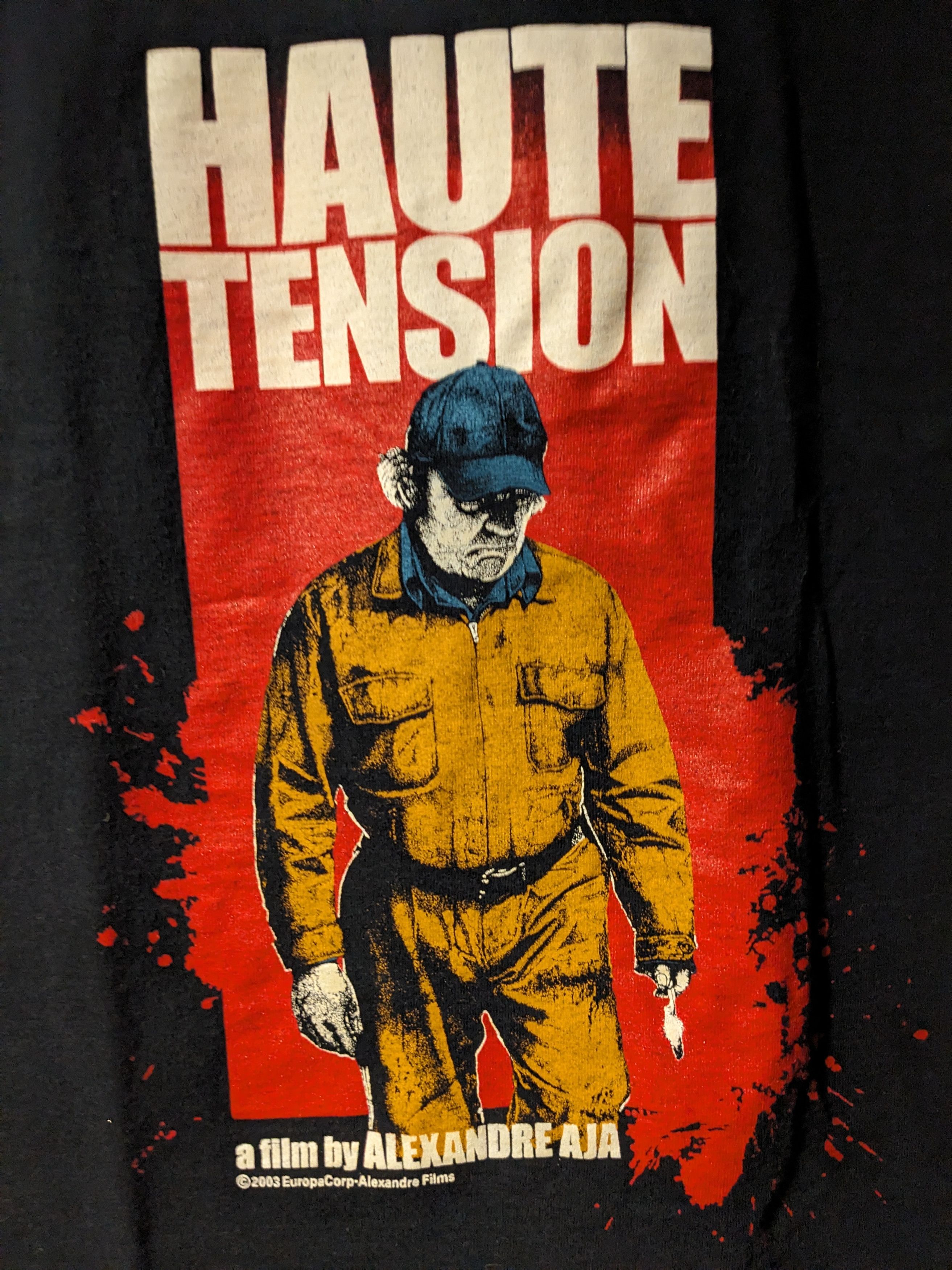 Vintage Vintage 2003 Haunte Tension Alexandre Aja Movie T-Shirt Size US M / EU 48-50 / 2 - 2 Thumbnail