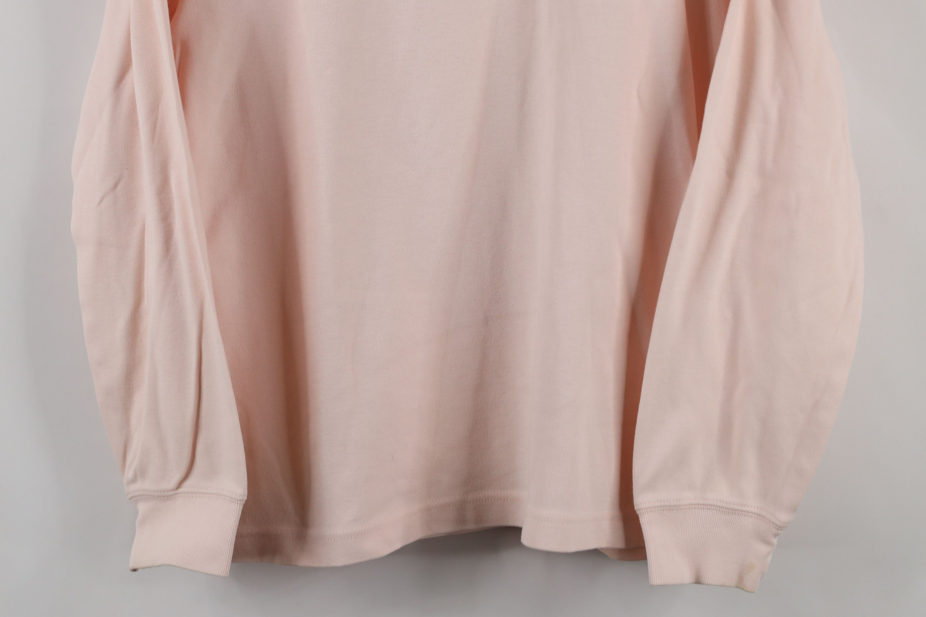 Ralph Lauren × Vintage Vintage 90s Ralph Lauren Ribbed Knit Turtleneck T-Shirt Pink Size M / US 6-8 / IT 42-44 - 3 Thumbnail