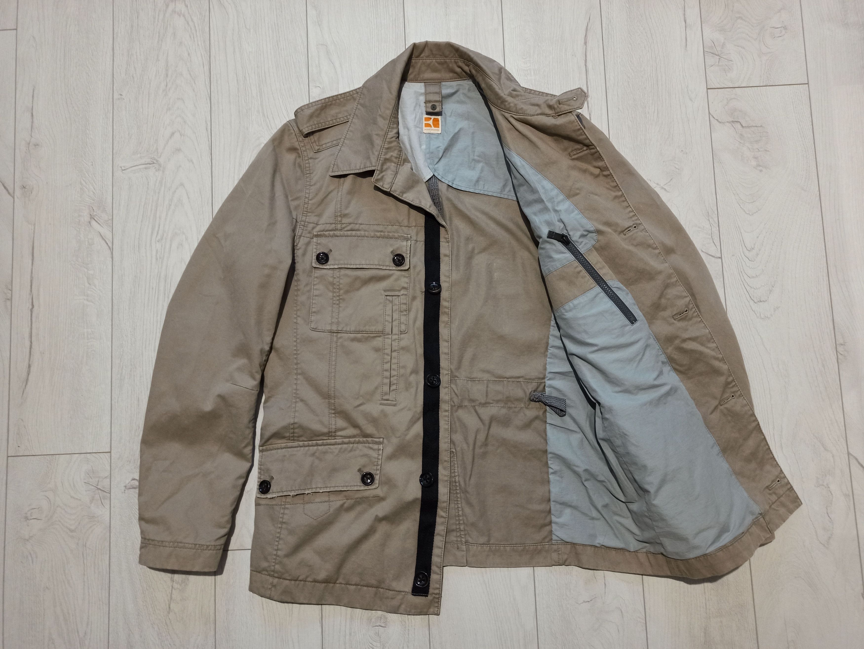 Hugo Boss × Vintage Hugo Boss military vintage Jacket Size US L / EU 52-54 / 3 - 4 Thumbnail