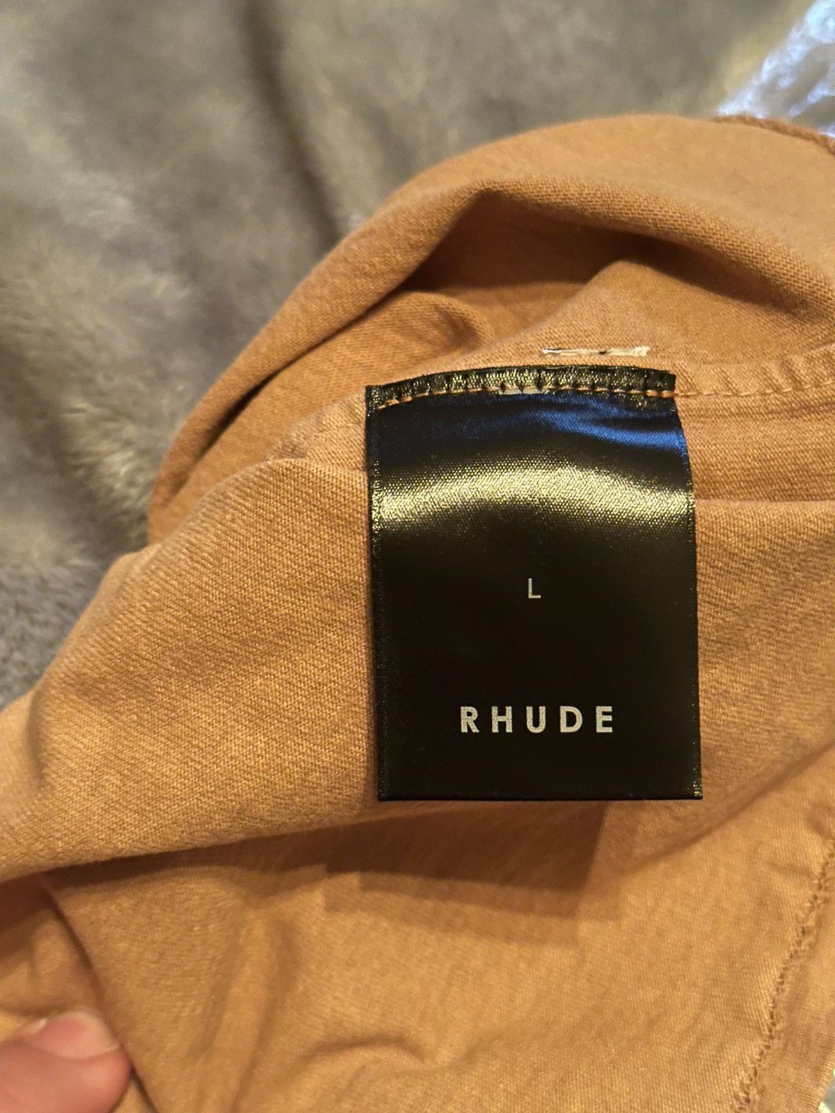 Rhude Rhude Reverse Logo T-Shirt Size US L / EU 52-54 / 3 - 4 Thumbnail