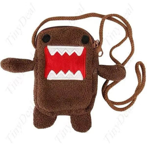 Other Kawaii Domo Kun Plush Coin Purse Size ONE SIZE - 1 Thumbnail