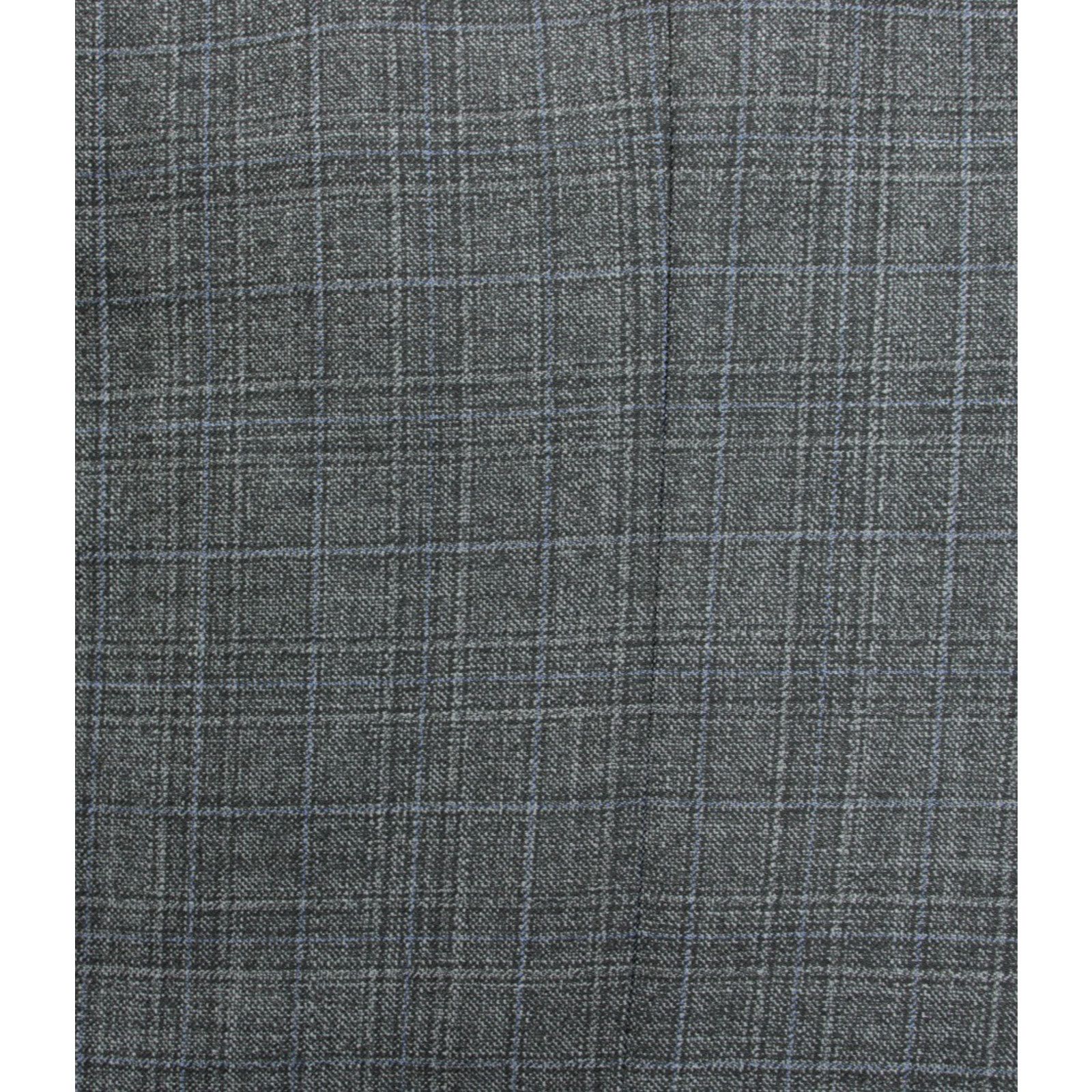 Michael Kors Michael Kors Blazer Mens 46R Gray Plaid 2 Buttons Size 46R - 2 Thumbnail