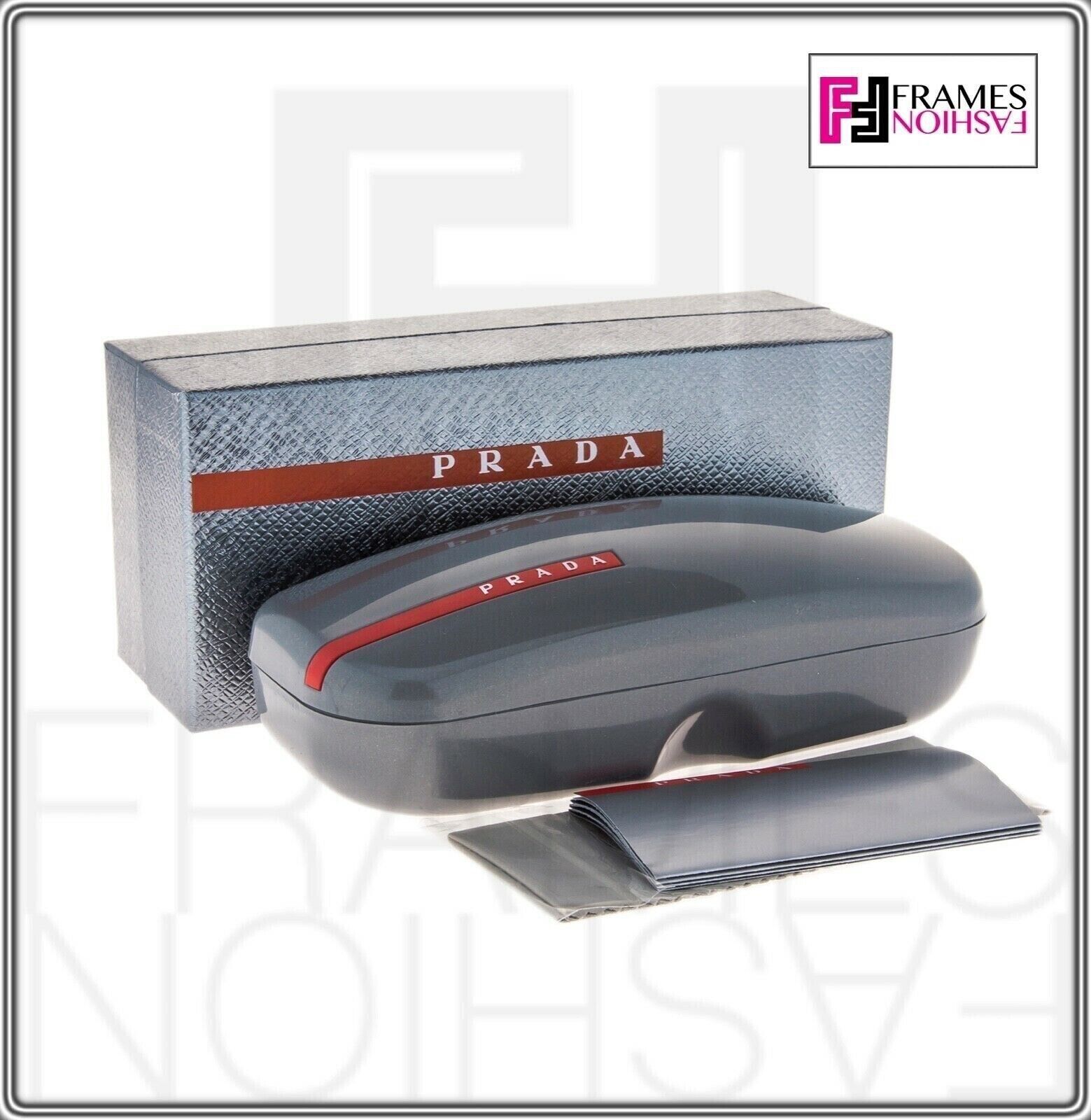 PRADA Linea Rossa LJ SILVER 55F Gray Black Blue PS55FV