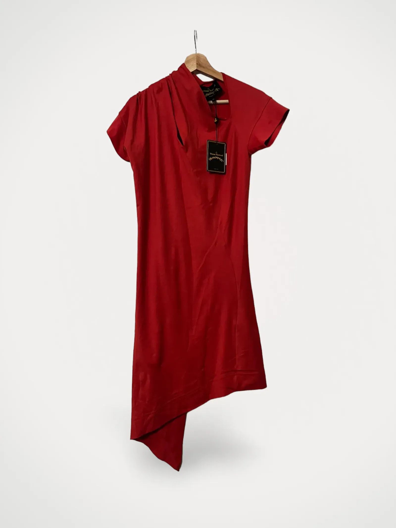 image of Vivienne Westwood Anglomania Timans Dress Dress in Red, Women's (Size XS)