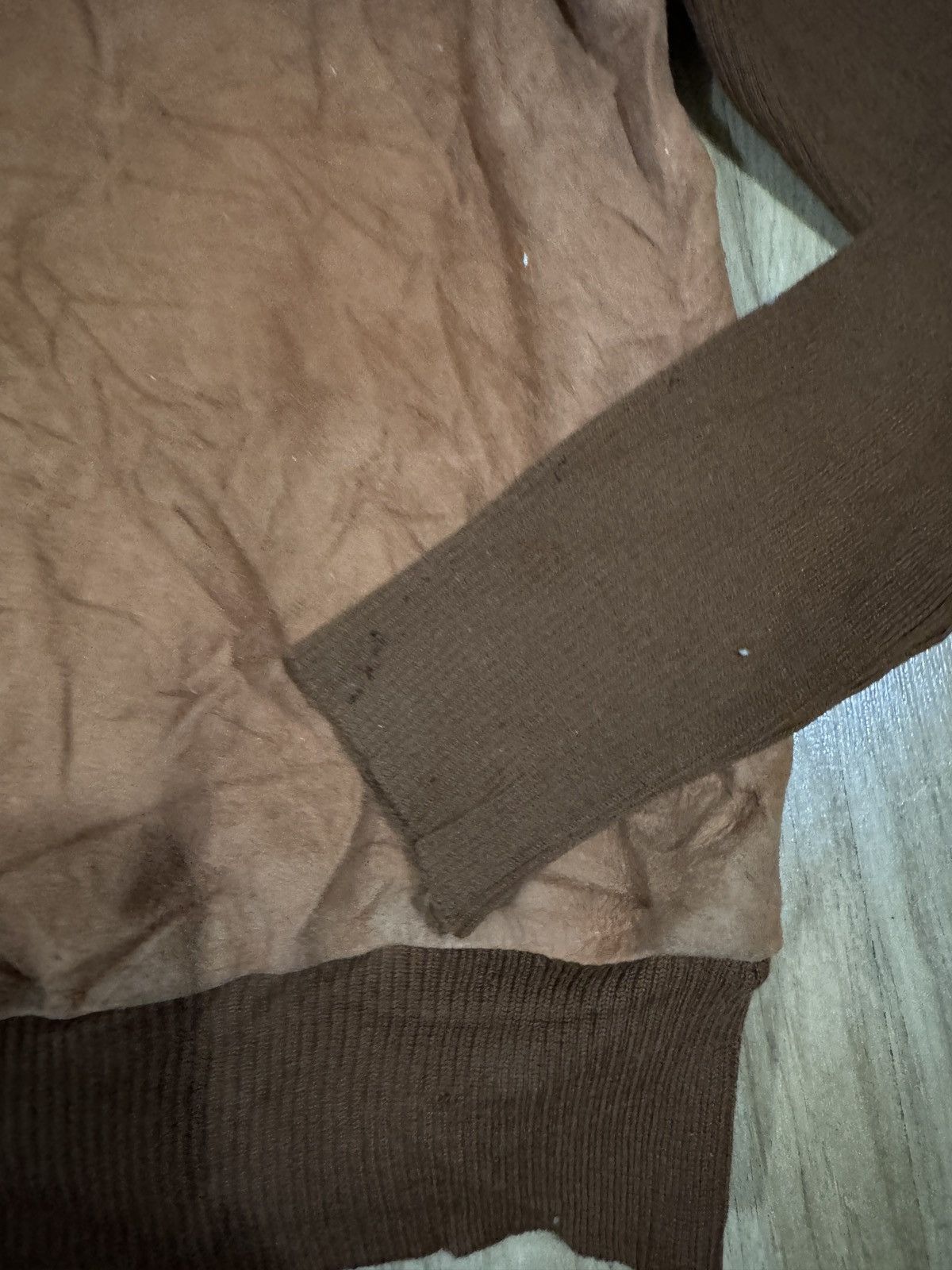 MasterPiece MASTERPIECE LEATHER SUEDE SWEATER Size US M / EU 48-50 / 2 - 4 Thumbnail