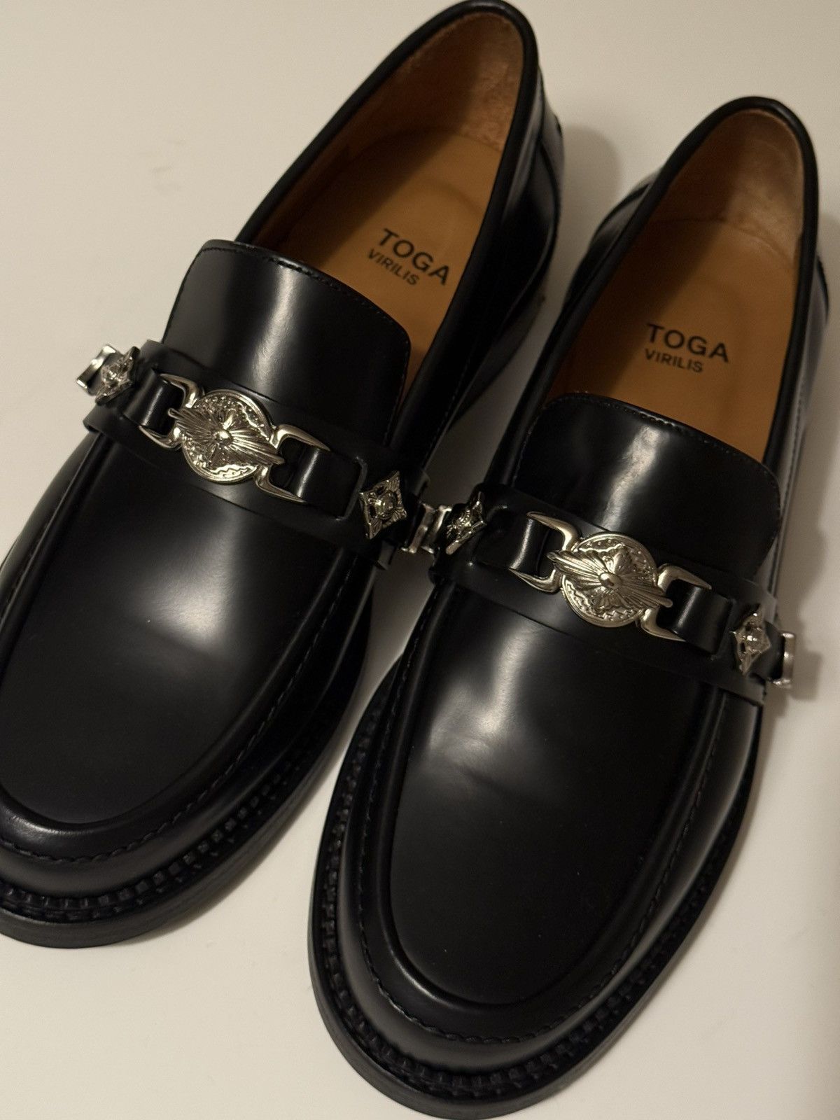 Toga Toga Virilis buckled strap loafers Size US 10 / EU 43 - 12 Thumbnail