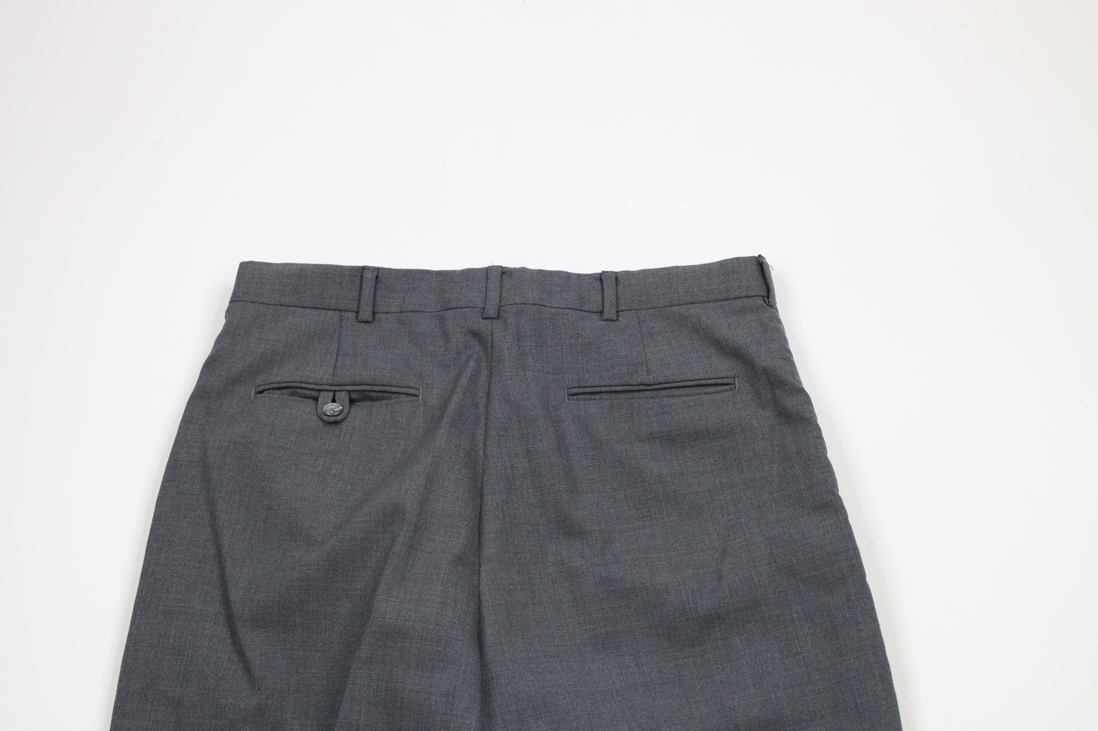Lands' End × Vintage Vintage 90s Lands End Wide Leg Chino Pants Trousers USA Size US 32 / EU 48 - 9 Thumbnail