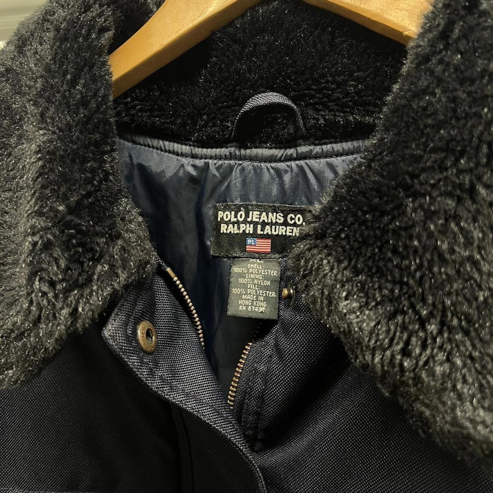 Polo Ralph Lauren Vintage 90’s Ralph Lauren Fur Collar Jacket Size US XL / EU 56 / 4 - 3 Thumbnail