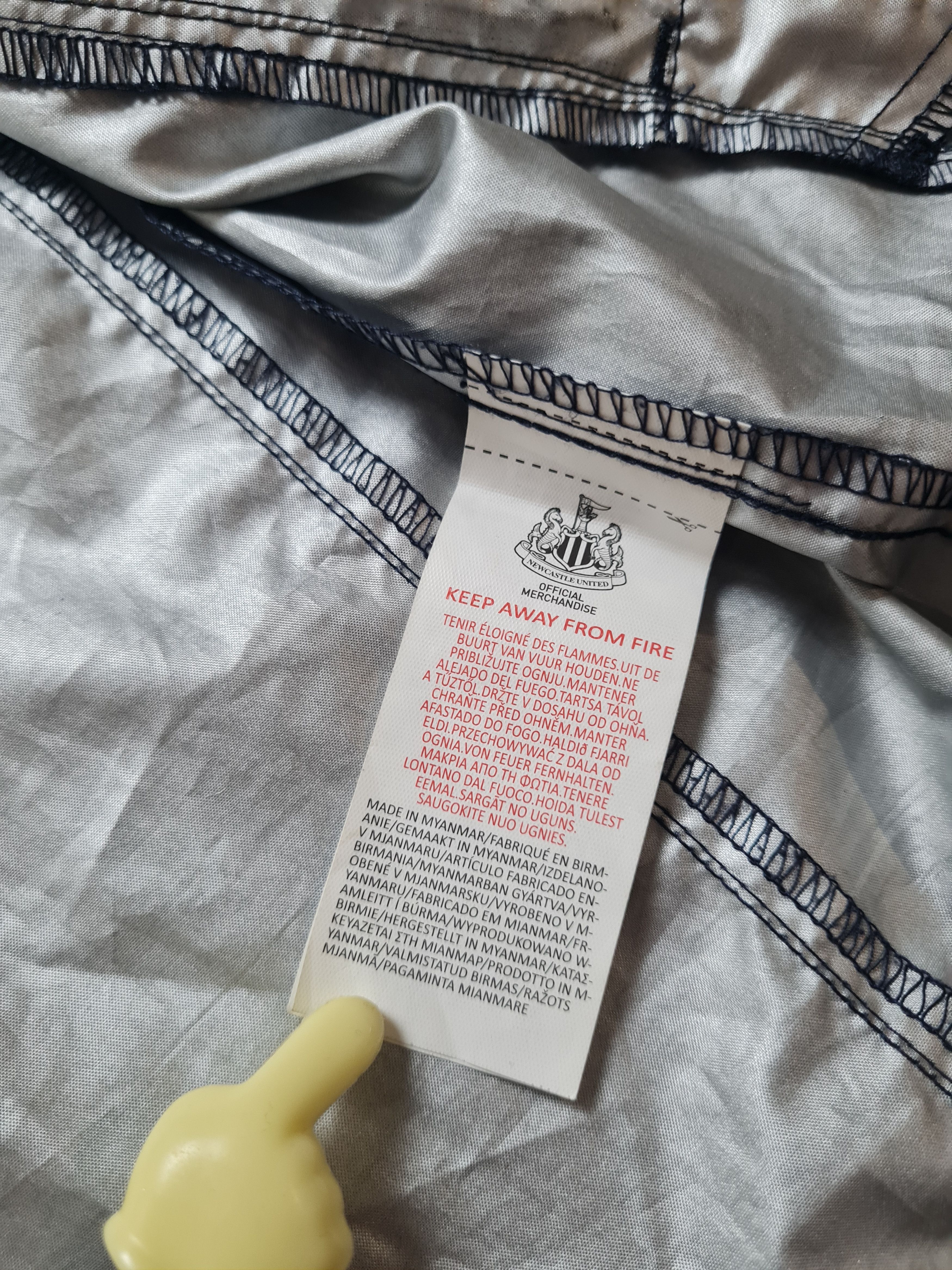 Other Rare 90s Newcastle United Training Rain Coat Jacket Size US M / EU 48-50 / 2 - 17 Thumbnail