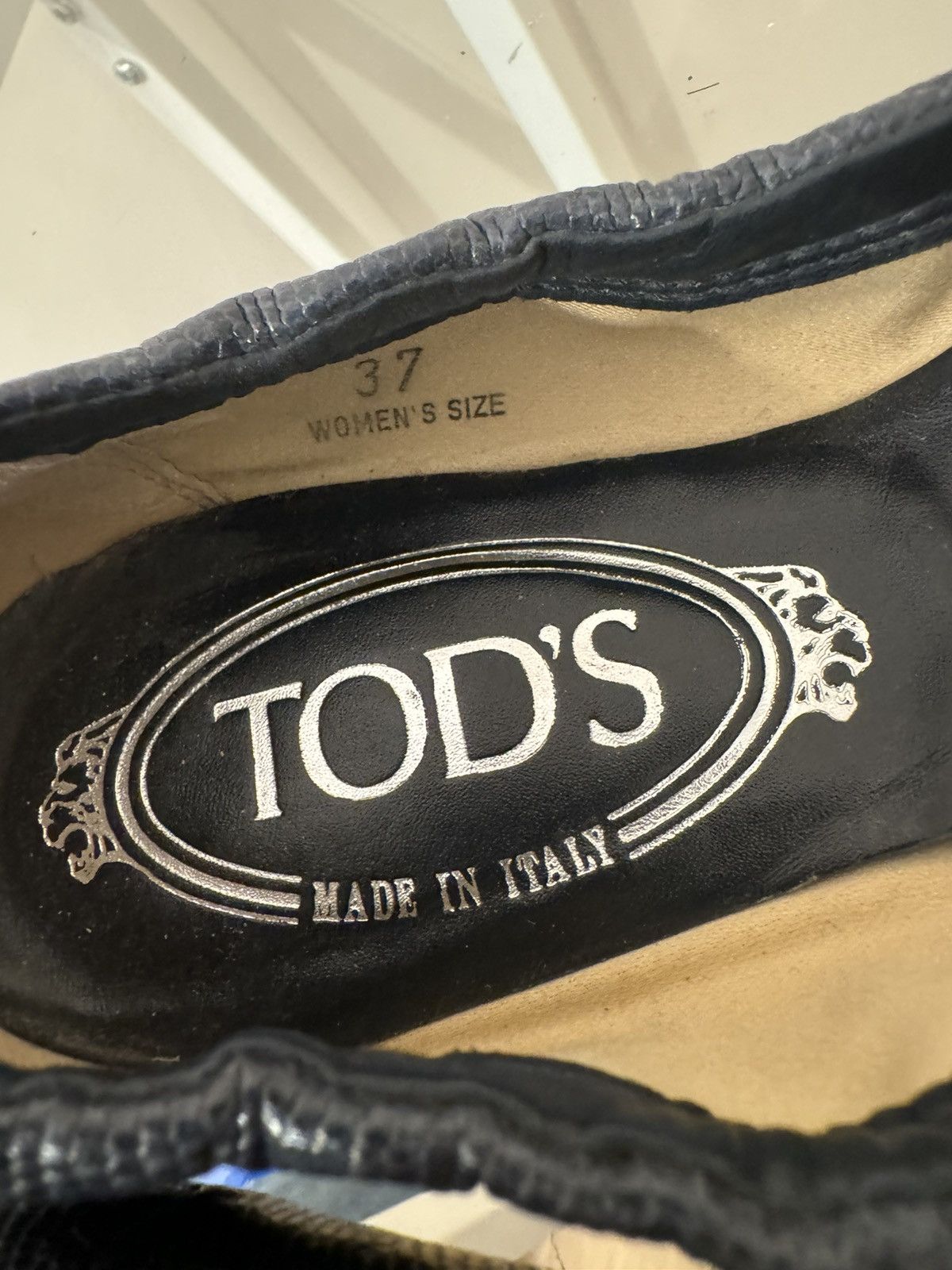 Genuine Leather Tod’s ballerinas sandals summer leather size 37 Size US 7 / IT 37 - 10 Thumbnail