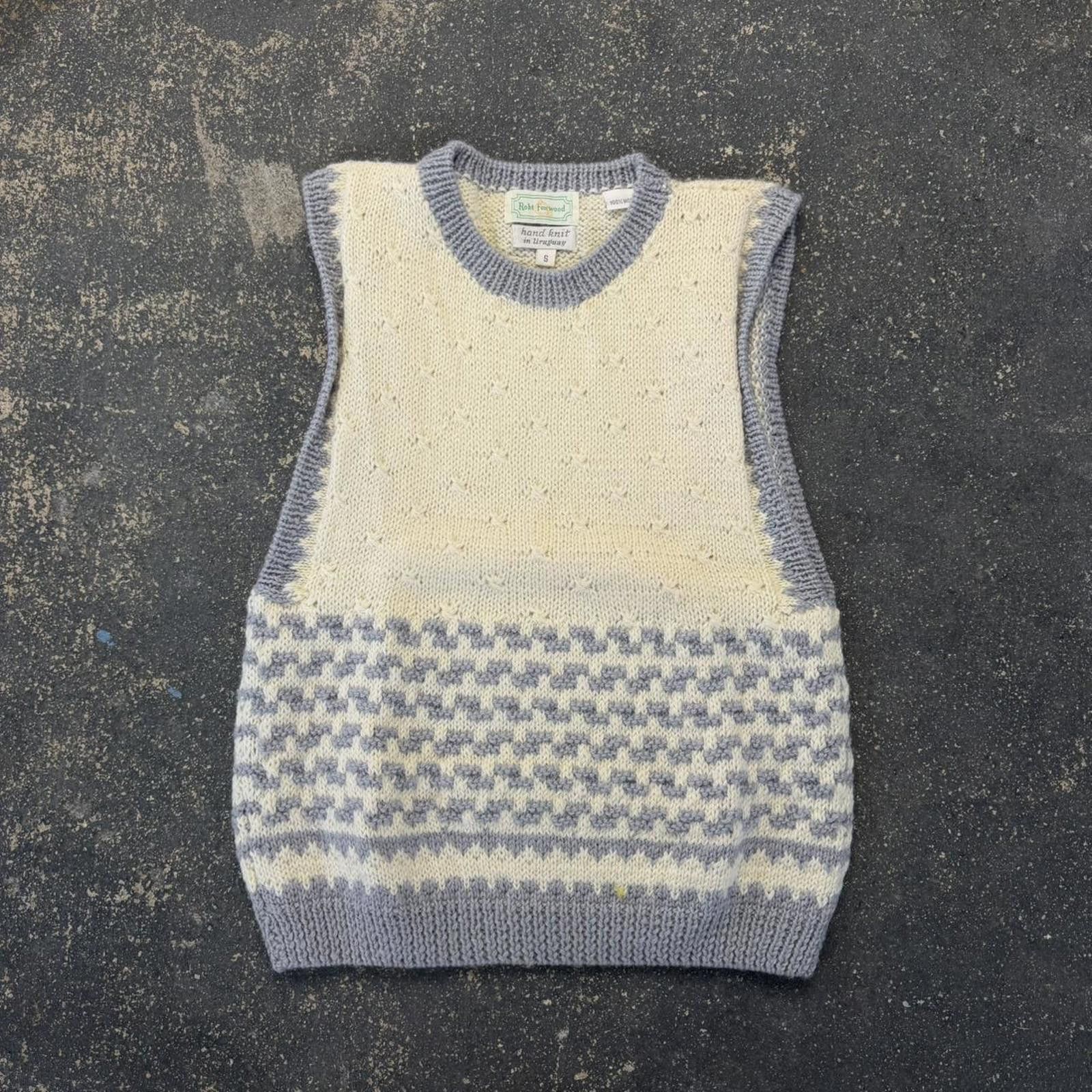 Other Vintage Easter Robt Foxwood Wool Sweater Size S / US 4 / IT 40 - 1 Thumbnail