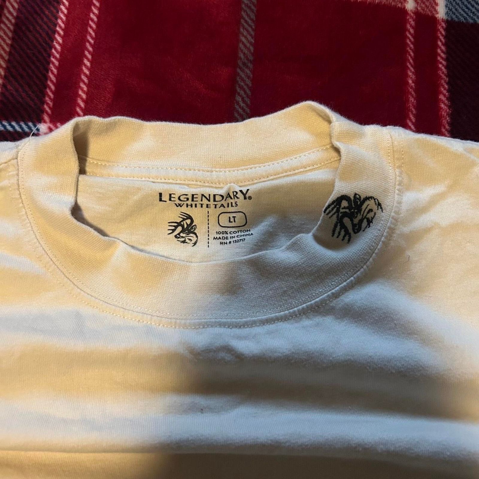 Other (LT) Legendary Whitetails Cotton Cream Longsleeve Size US XL / EU 56 / 4 - 4 Thumbnail