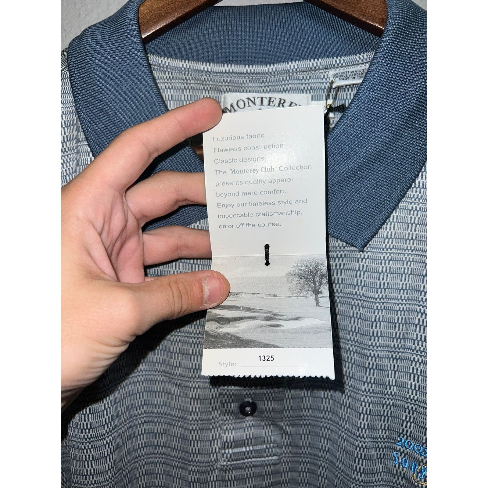 Vintage Vintage Sony Open Polo Shirt Monterey Club Hawaii Bird NWT Size US XXL / EU 58 / 5 - 6 Thumbnail