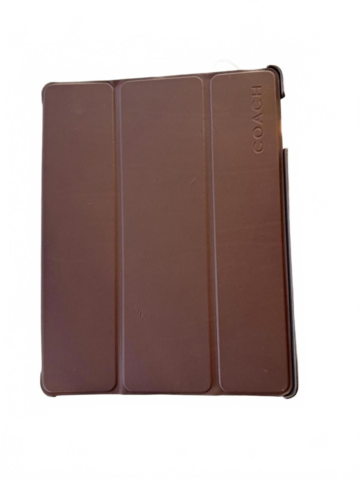 Coach Coach F66018Mahogany Leather iPad Case Cover Smart Stand NWT Size ONE SIZE - 12 Thumbnail