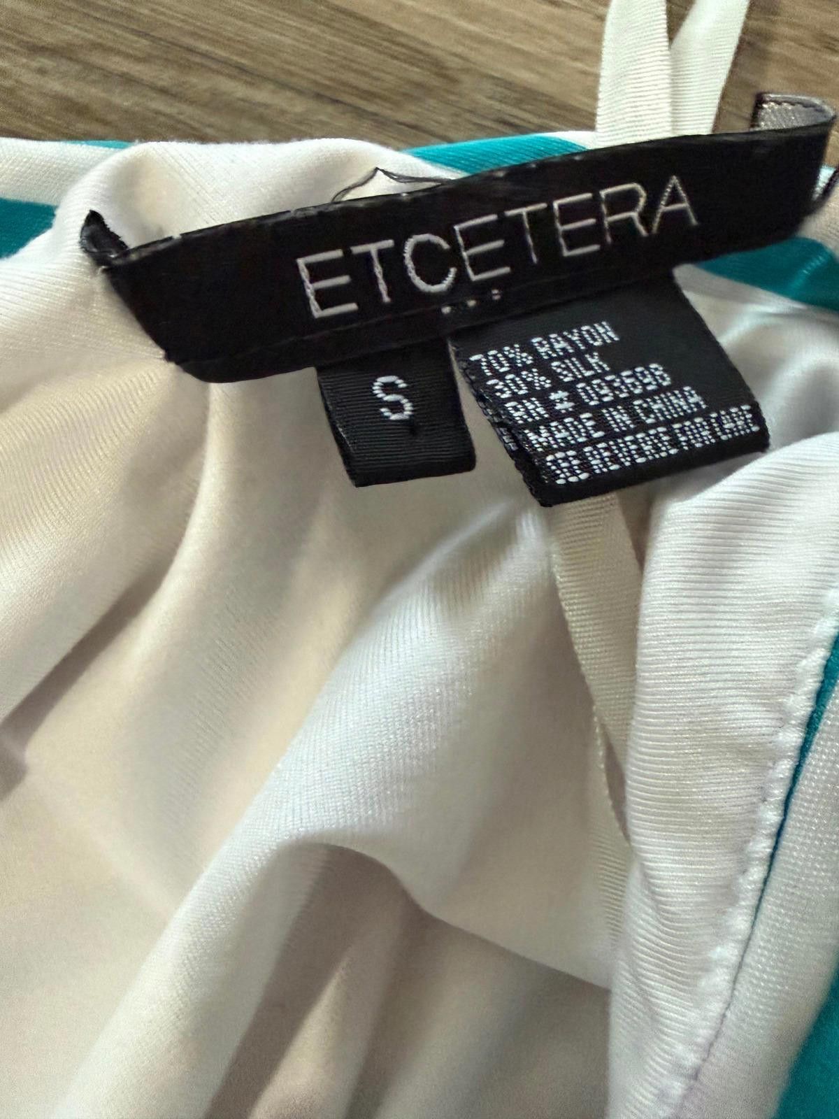 Other Etcetera Striped One-Shoulder Dress with Rope Detail sz S Size S / US 4 / IT 40 - 5 Thumbnail