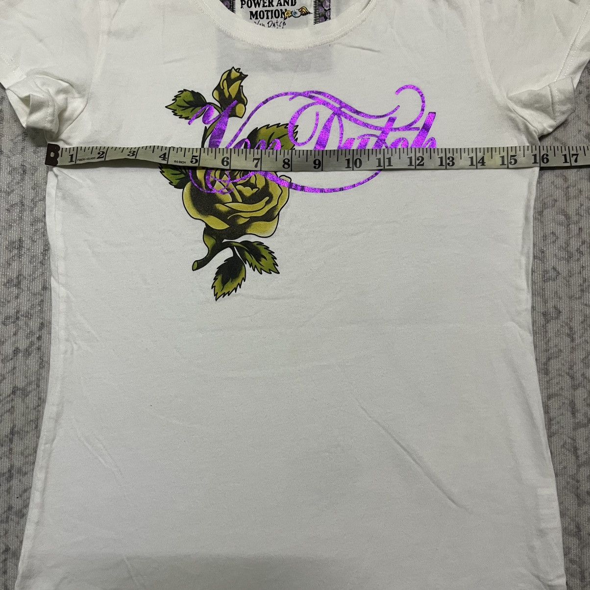 Von Dutch Rare Vintage Von Dutch Tees Size US XXS / EU 40 - 8 Thumbnail