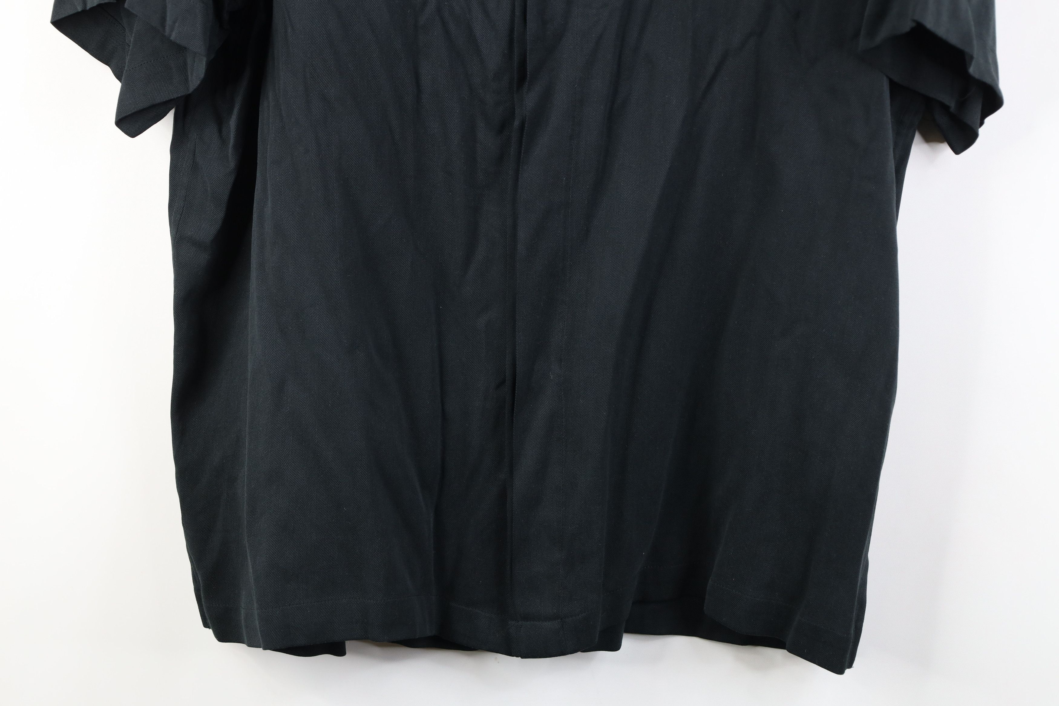 Vintage Vintage 90s Streetwear Faded Silk Looped Collar Button Shirt Size US XL / EU 56 / 4 - 3 Thumbnail