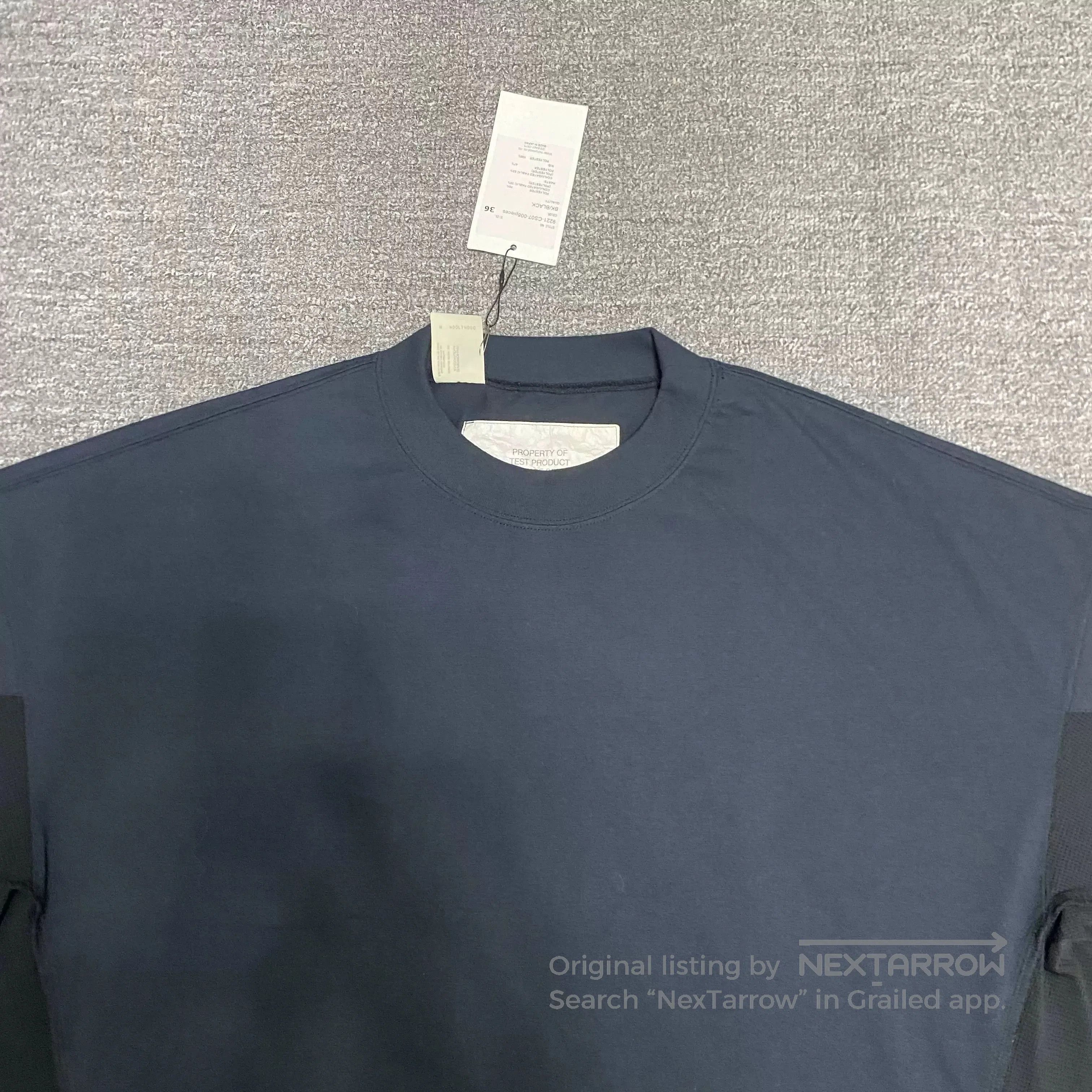 N.Hoolywood N.HOOLYWOOD 22SS Functional Paneled Tee. Size US M / EU 48-50 / 2 - 3 Thumbnail