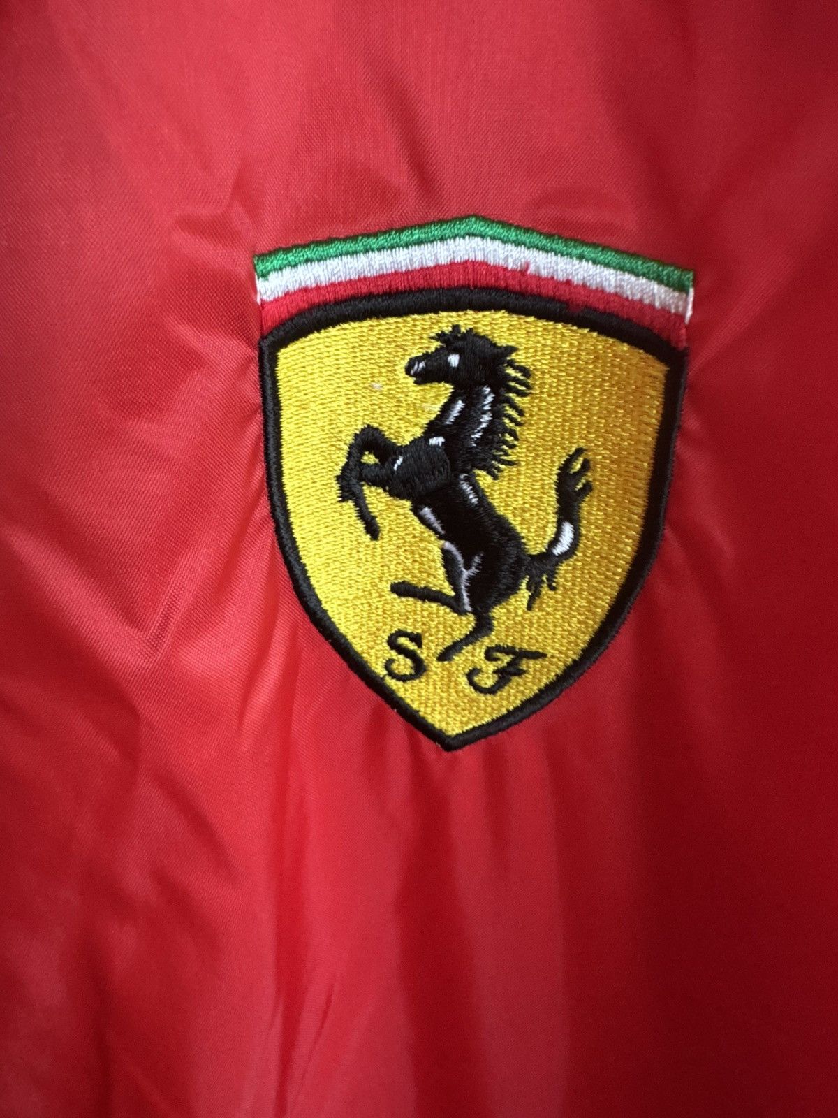 Ferrari × Vintage 1995 Ferrari Coach Jacket w/ Original Tag | Nice Man Sports Size US L / EU 52-54 / 3 - 4 Thumbnail