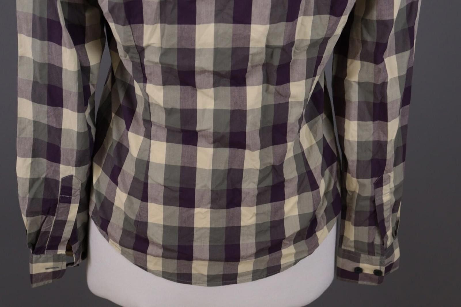 Designer Harkila Multicolor Check Button Down Blouse Shirt Size S Size S / US 4 / IT 40 - 11 Thumbnail