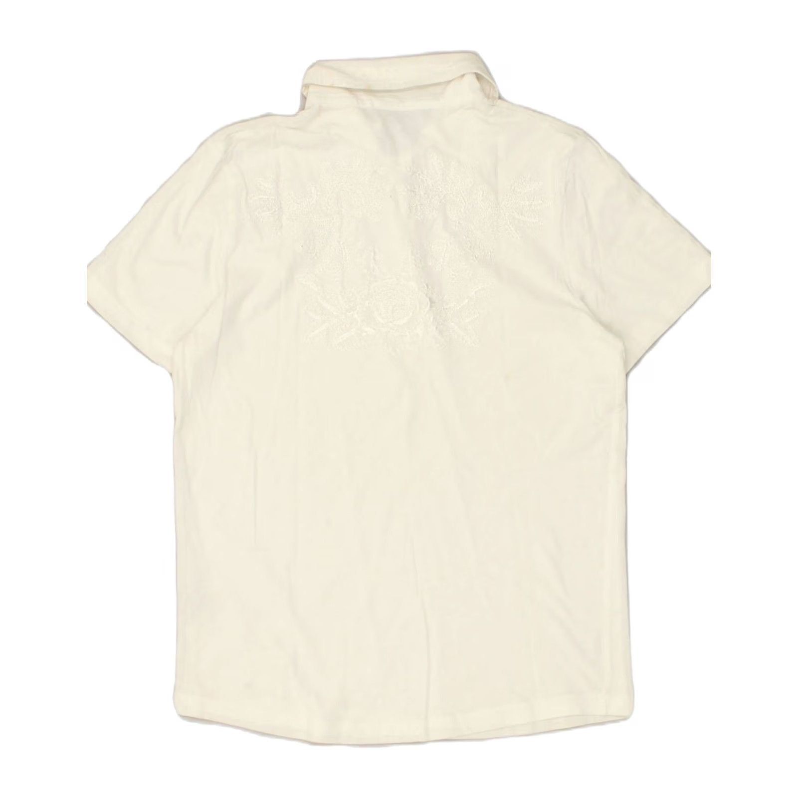 Guess GUESS Mens Polo Shirt Small White Cotton Size US S / EU 44-46 / 1 - 2 Thumbnail