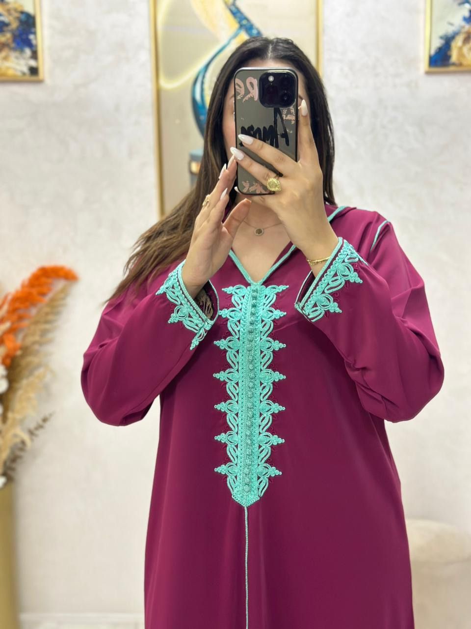 Other Handmade Moroccan Djellaba - 2026 Size M / US 6-8 / IT 42-44 - 4 Thumbnail