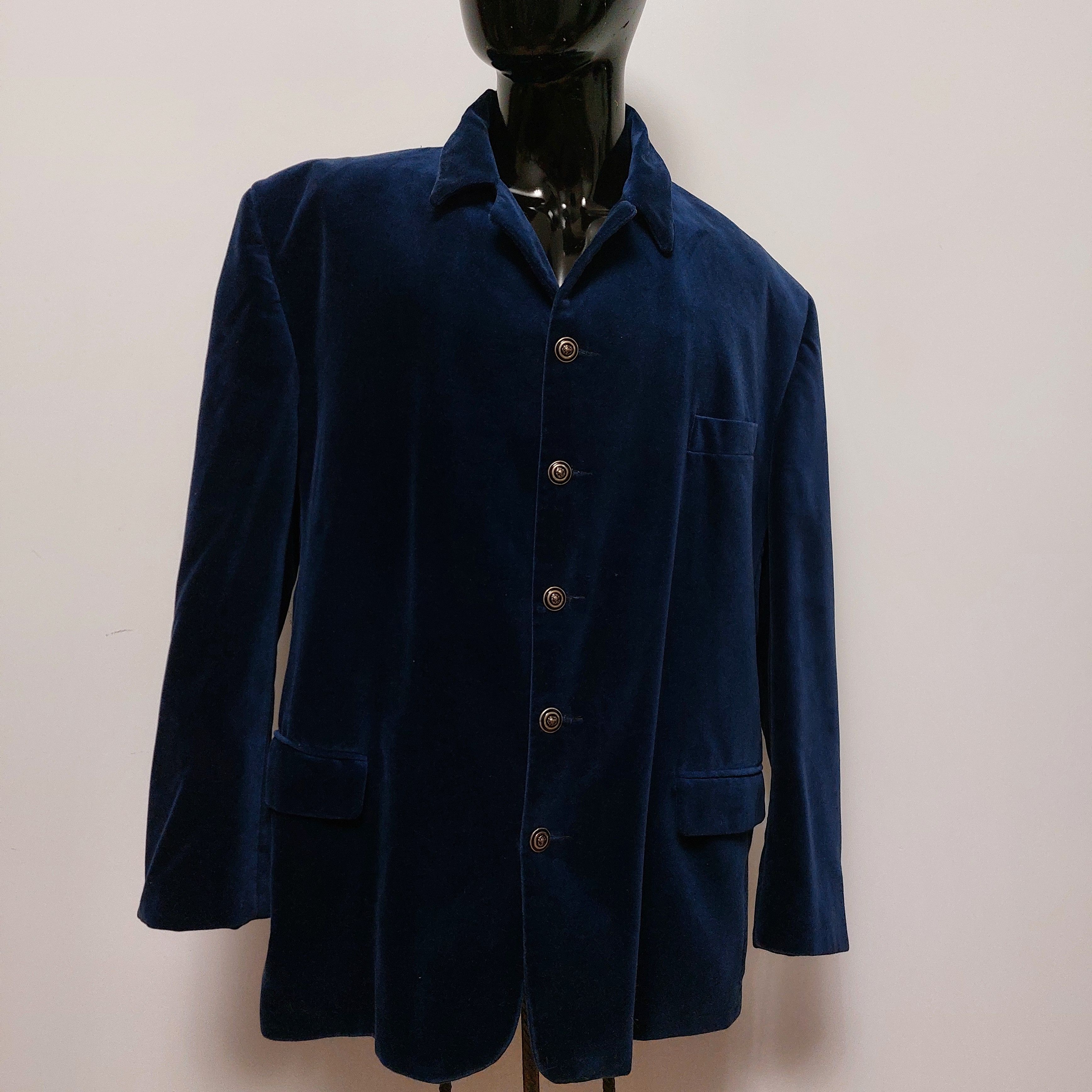 Vintage 1970/80s Diffusion by Wilson velvet jacket with pads Size US XL / EU 56 / 4 - 1 Thumbnail