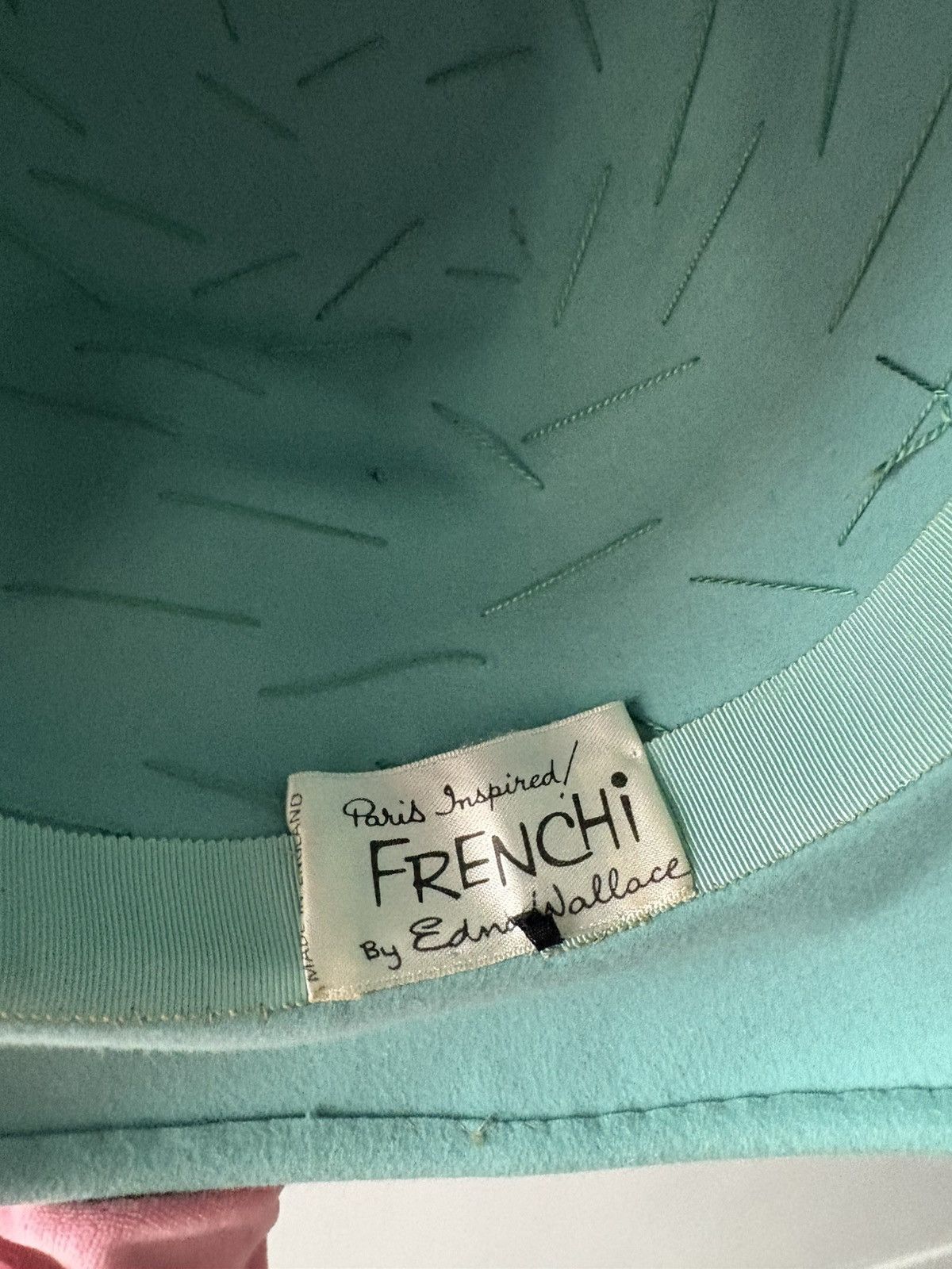 Vintage 1950s Edna Wallace Paris Inspired Frenchie Hat Size ONE SIZE - 2 Thumbnail