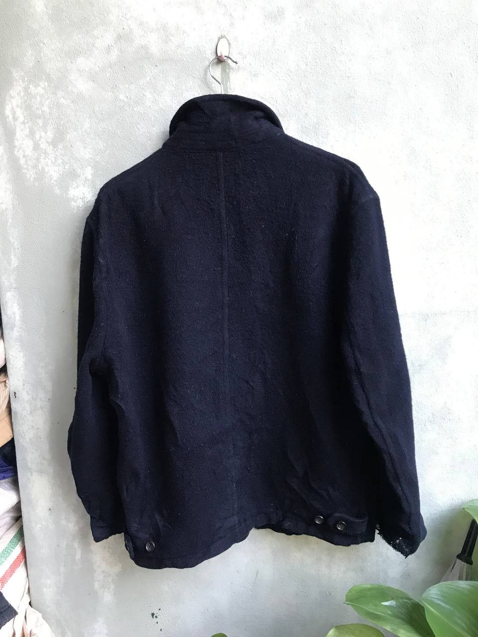 Comme des Garcons Homme AD1996 COMME DEA GARCON HOME BLACK WOOL Size US M / EU 48-50 / 2 - 13 Thumbnail
